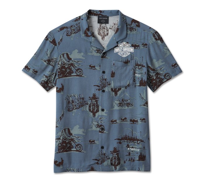 Sturgis Aloha Shirt para hombre 1