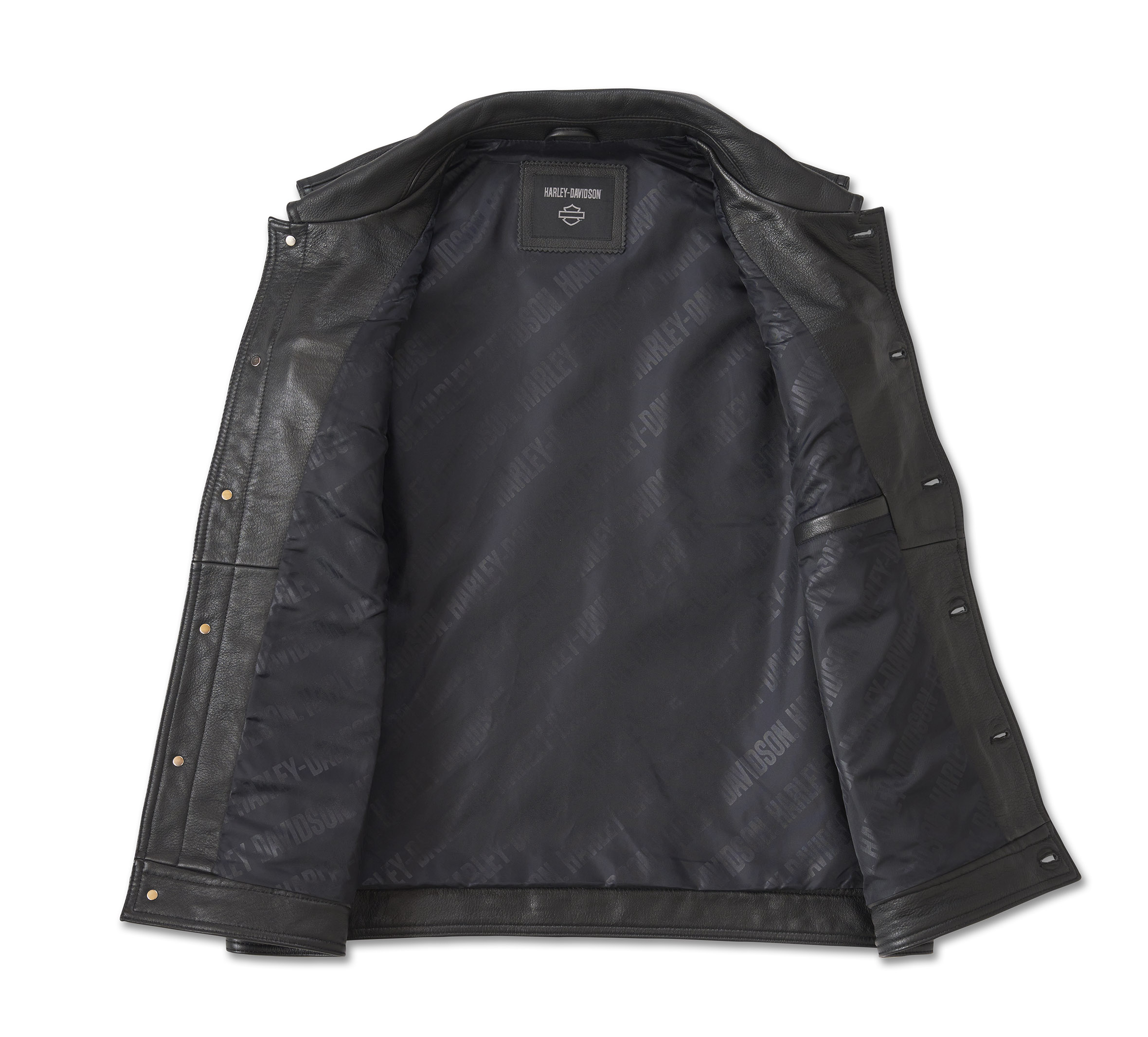 Fuel to Flames Leather Vest para hombre | Harley-Davidson ES
