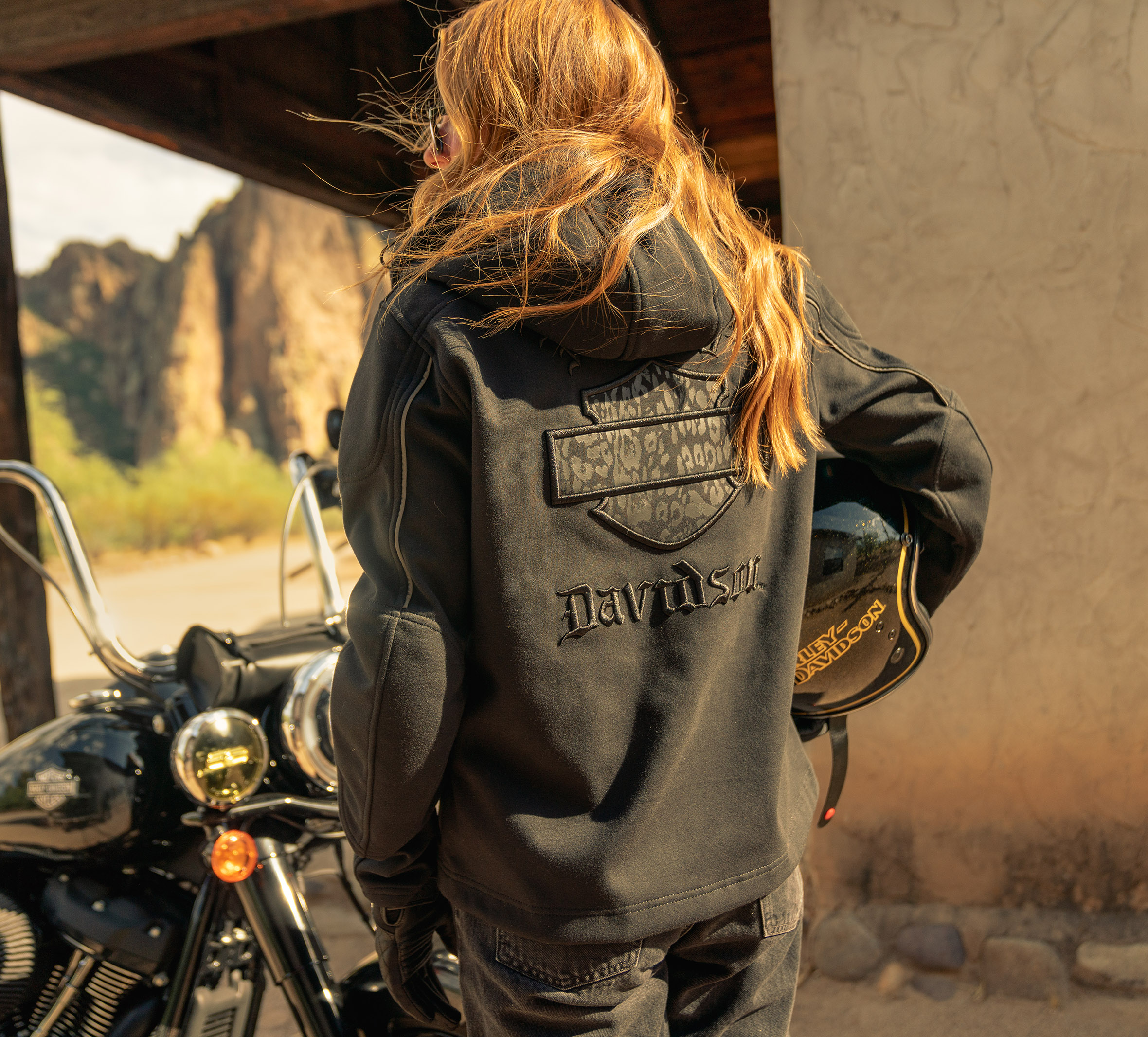 Harley sale Davidson Women's Deflector Riding Hoodie