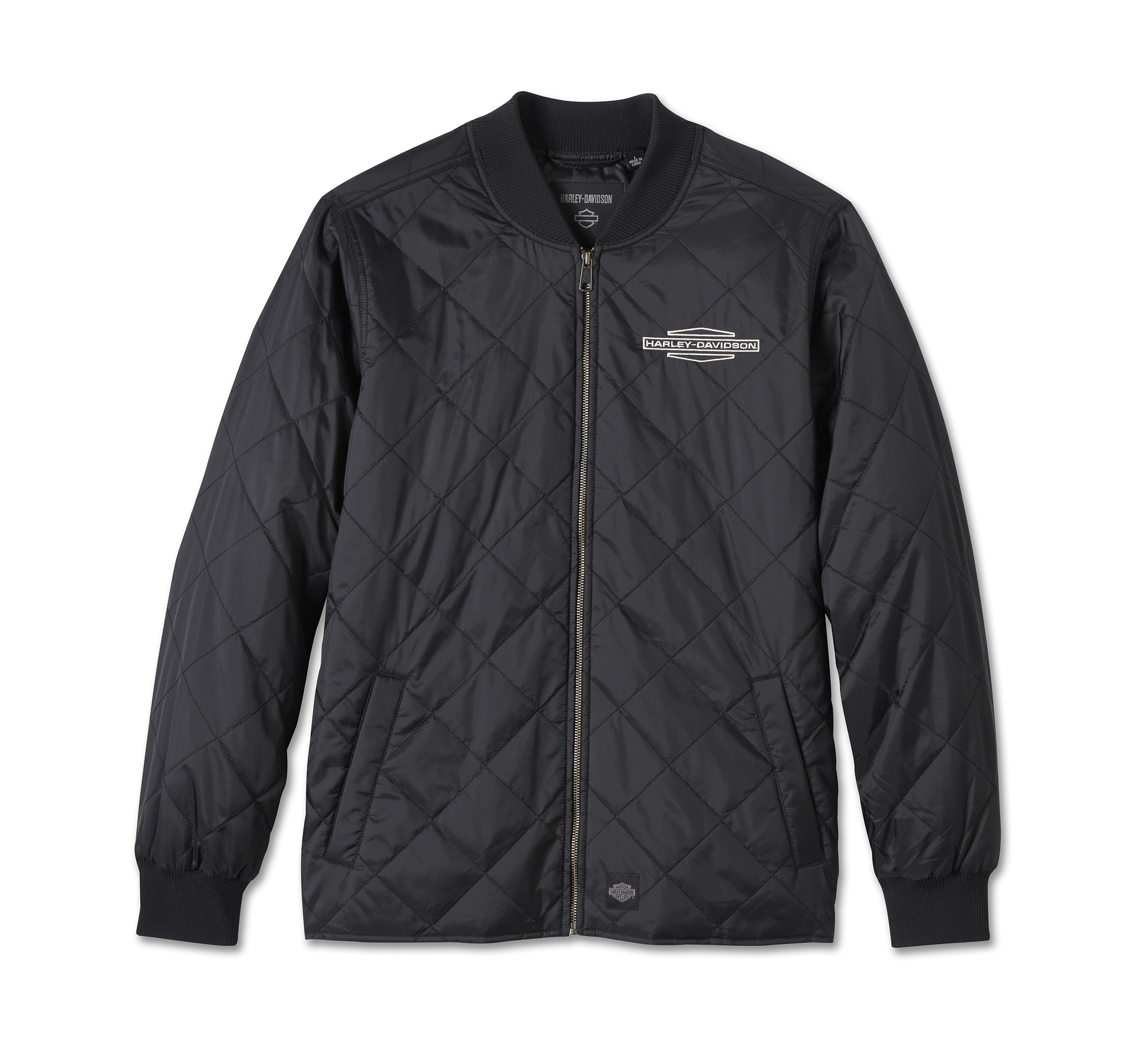 Men's Old English Stacked Bar & Shield Jacket | Harley-Davidson USA