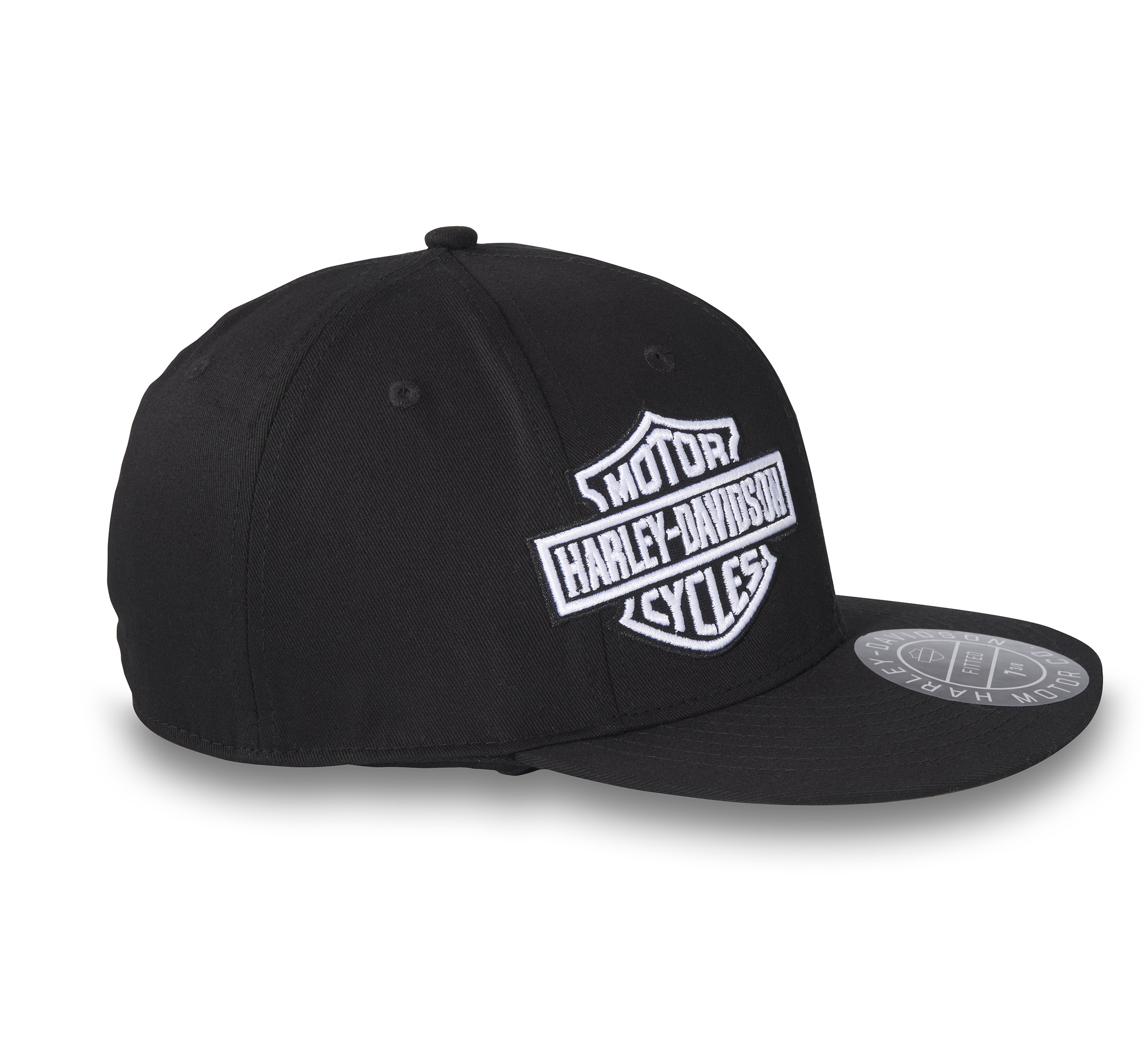 Harley davidson fitted best sale hat