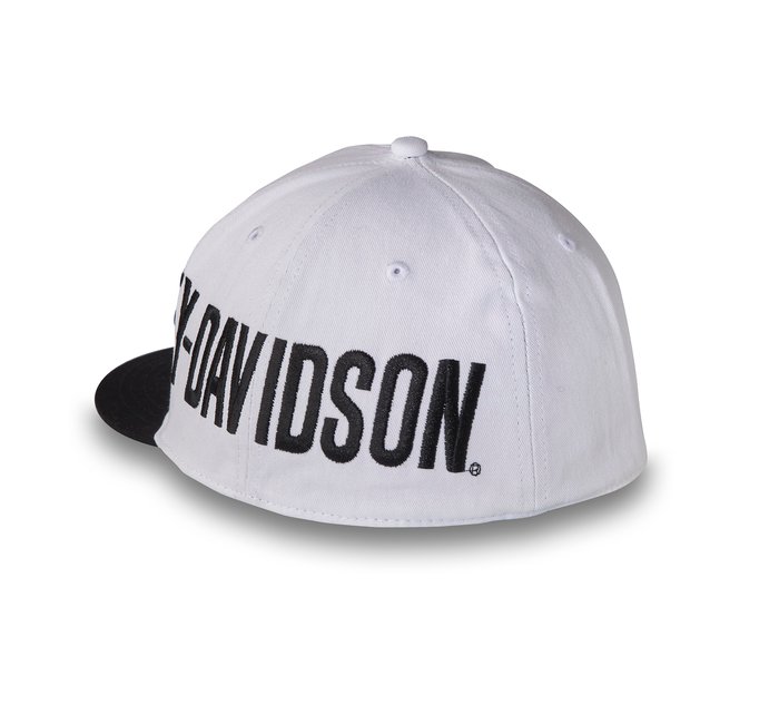 Harley-Davidson Highside Fitted Cap | Bright White | Size: Small