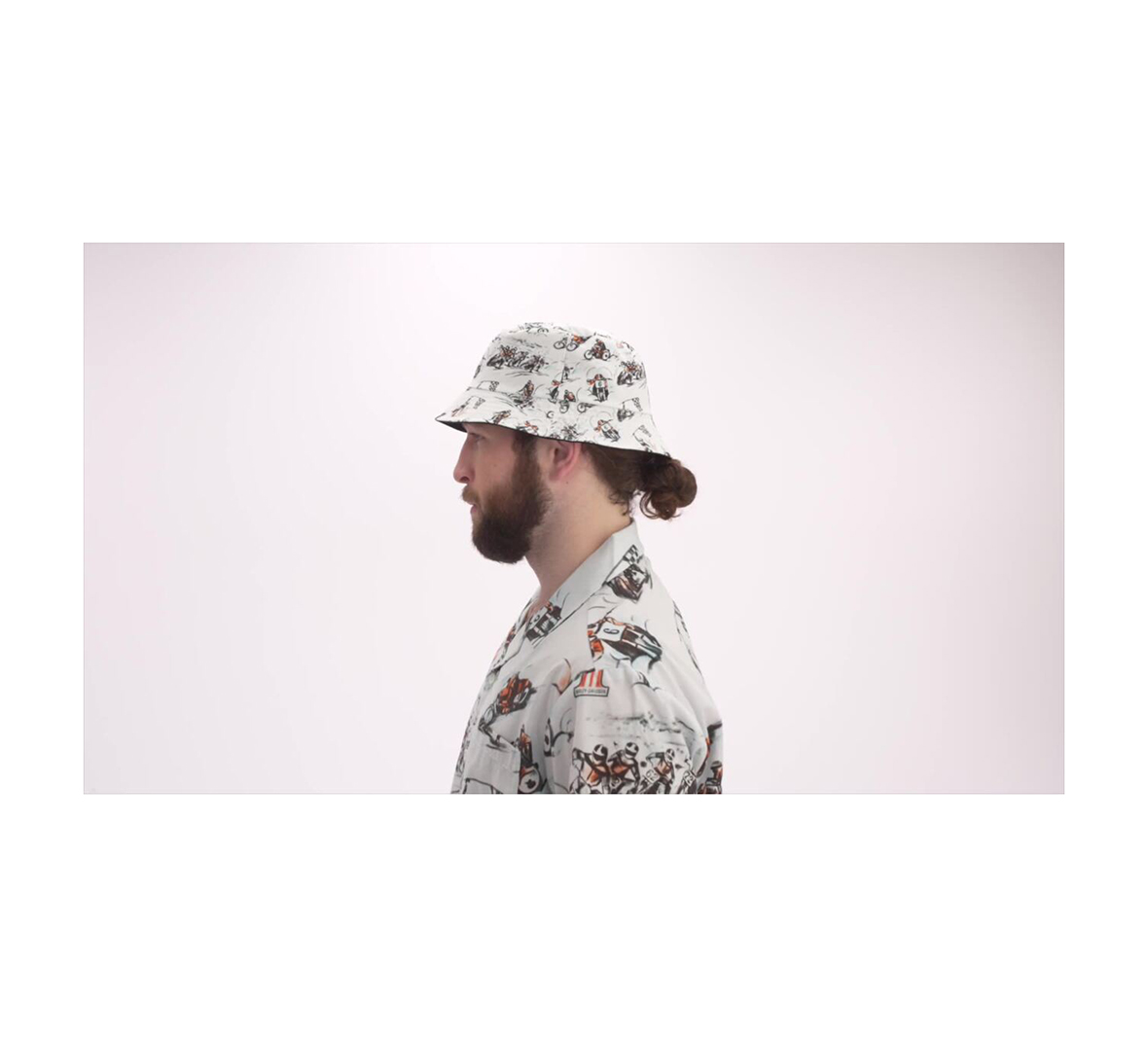 Twisty Reversible Bucket Hat