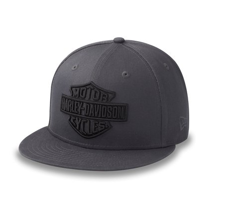 Harley-Davidson Women's Racer Victory Fitted Cap, Black Beauty - XL