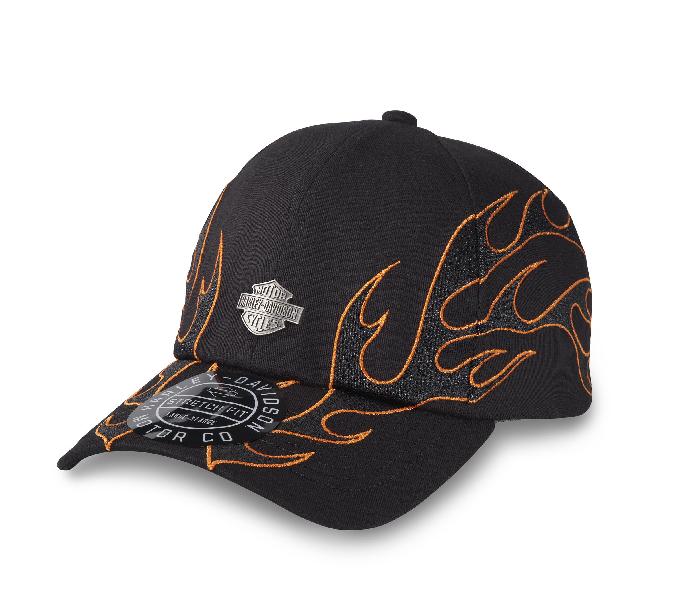 Fuel to Flames Stretch-Fit Baseball Cap | Harley-Davidson USA