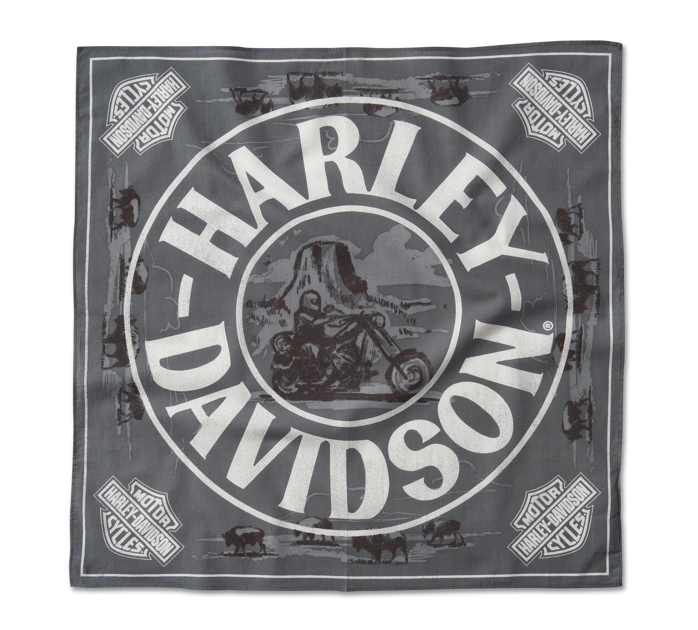 Fashion harley davids s dog bandana