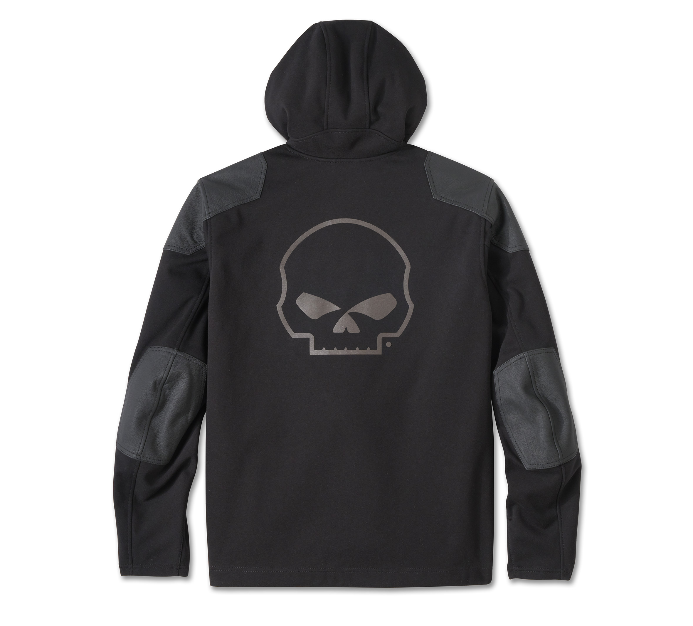 Willie G Skull Graphic Deflector 2.0 Hooded Riding Fleece | Harley-Davidson  USA