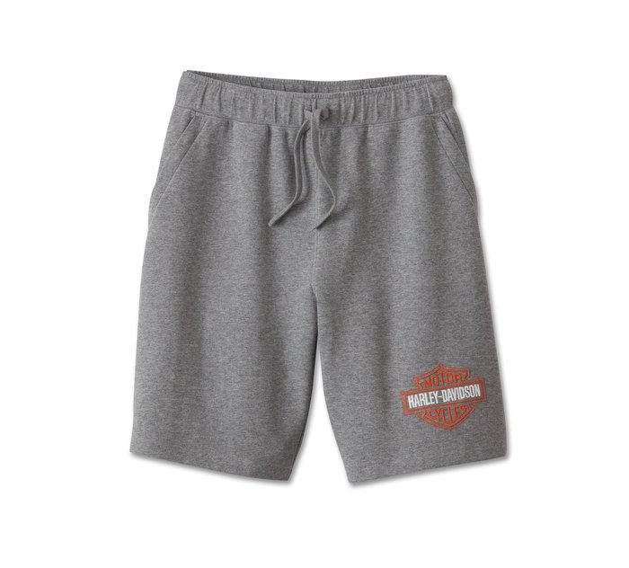 Bar & Shield Fleece Shorts voor mannen 1