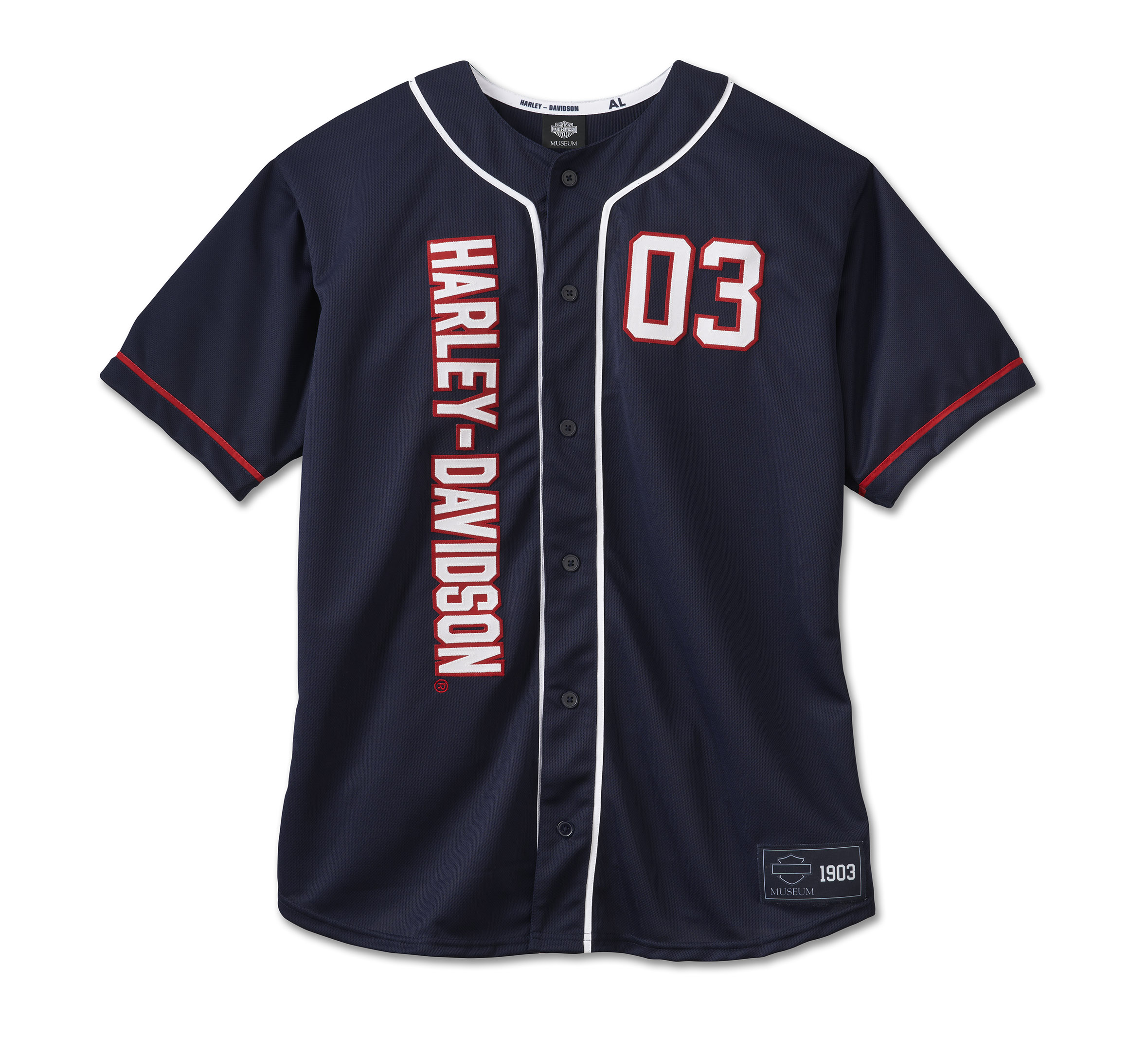 Men's Museum Baseball Jersey | Harley-Davidson USA