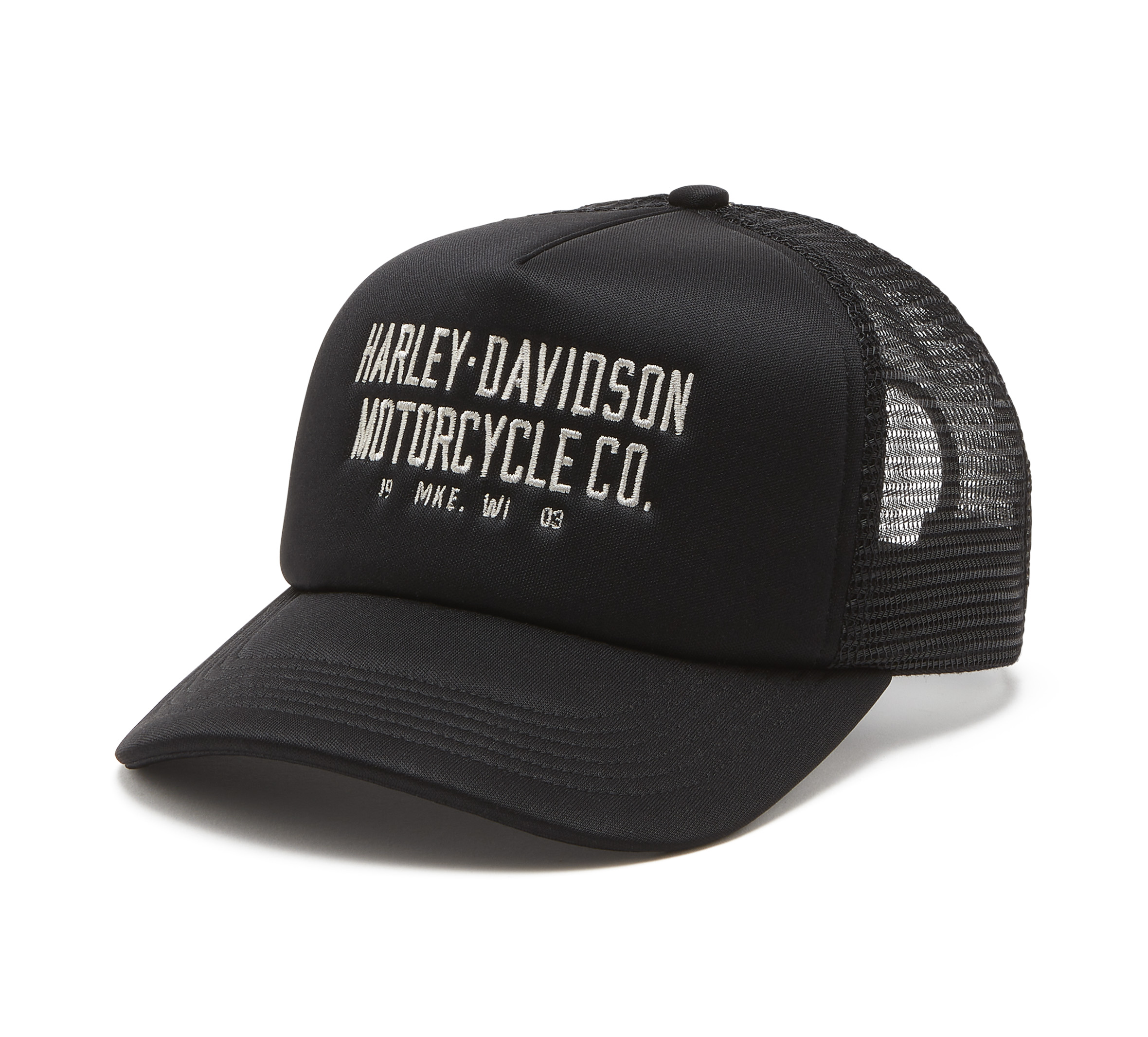 HDMC Embroidered Trucker Hat | Harley-Davidson USA