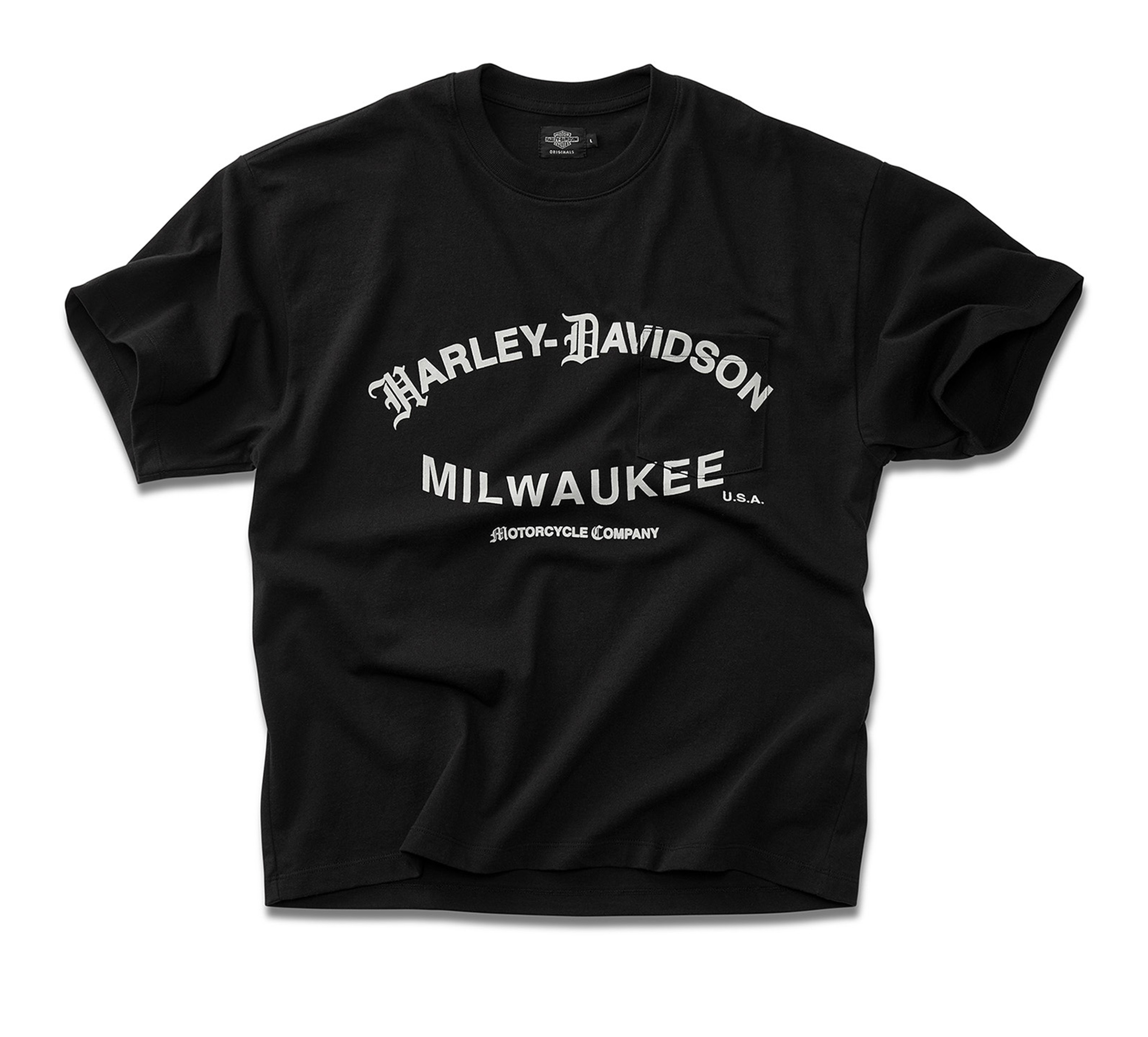 Local's Boxy Pocket T-Shirt - Jet Black | Harley-Davidson USA