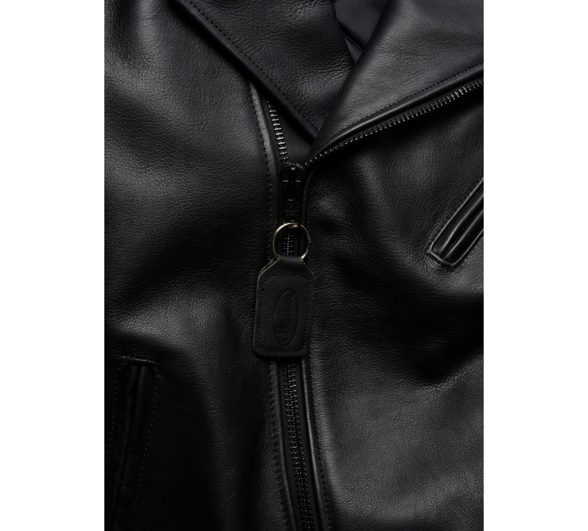 Men's Leather Classic Moto Jacket