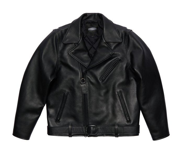Men's Leather Classic Moto Jacket 1