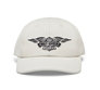 Silver Wing Leather Adjustable Hat