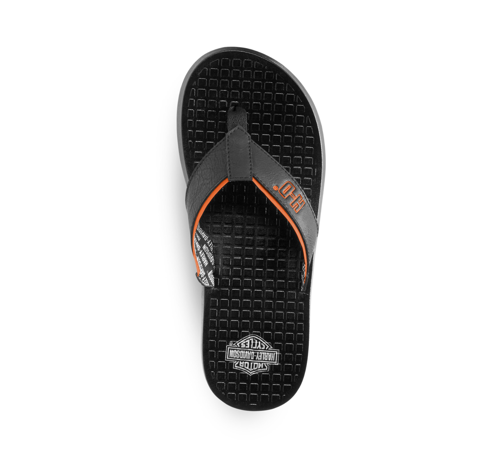 harley davidson flip flops mens