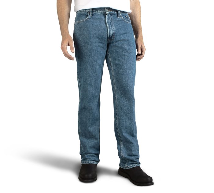 Monogram Denim Bootcut Jeans - Ready to Wear