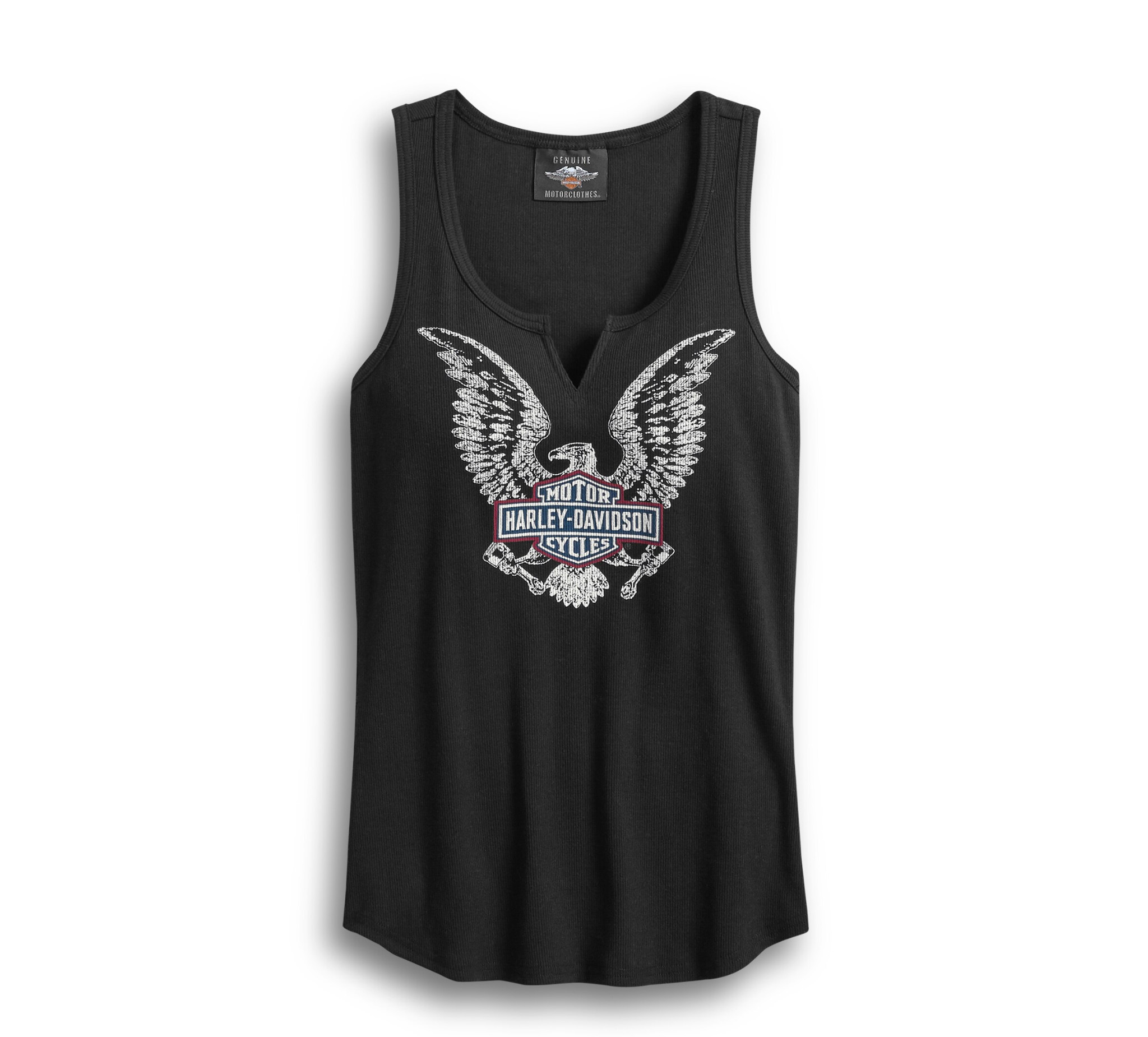 Womens Freedom Notch Neck Tank Harley Davidson Usa 