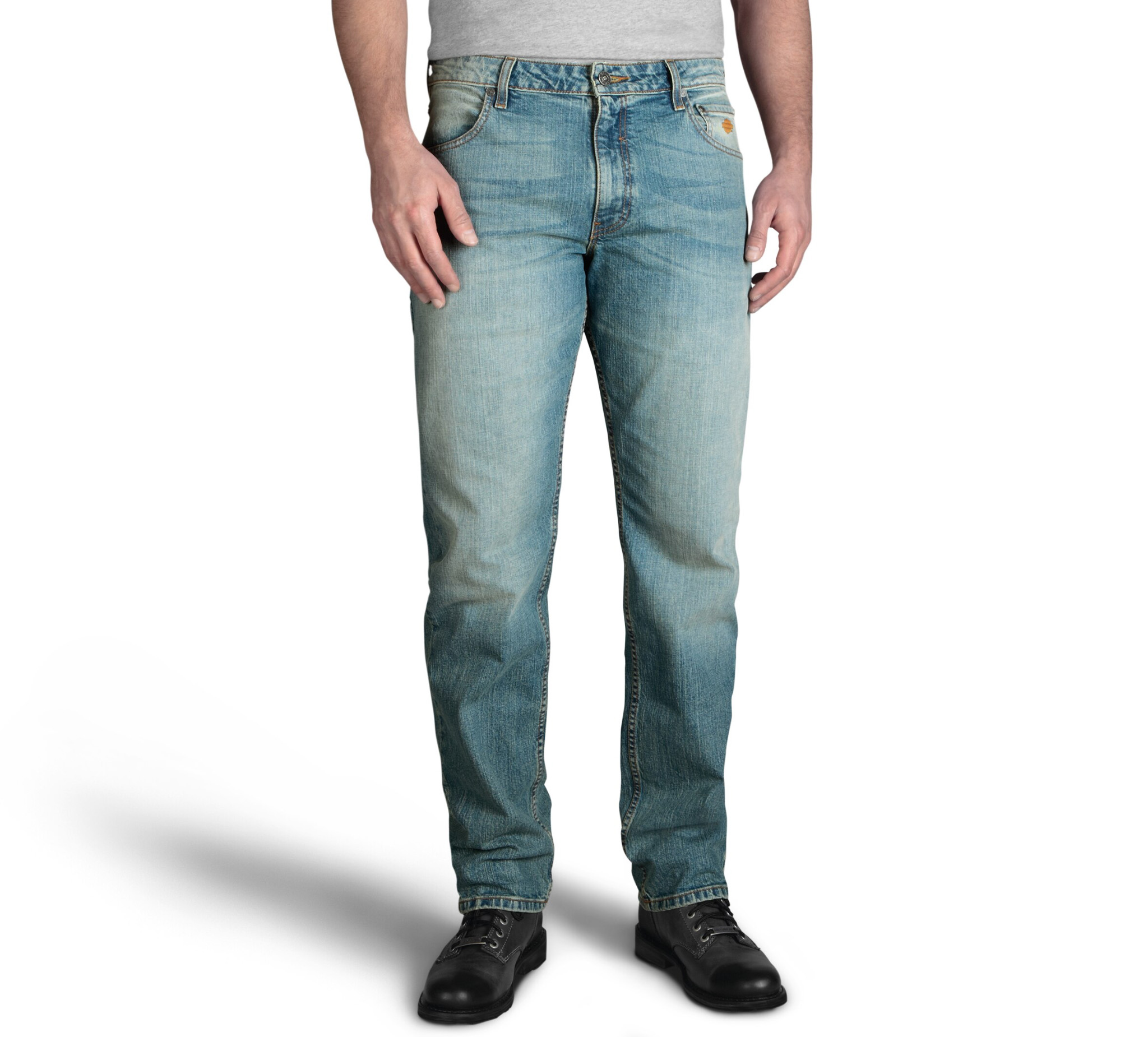 mens stretch jeans straight leg