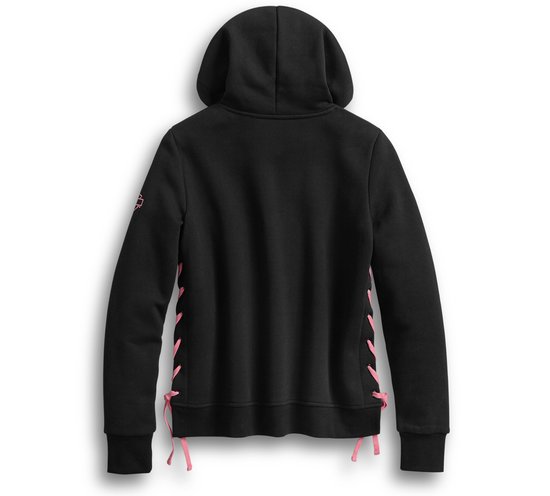 Women's Pink Label Side-Laced Pullover Hoodie
