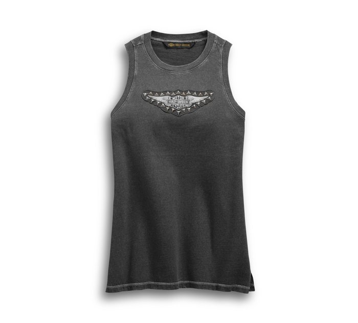 Women's Studded Wing Muscle Tee 1