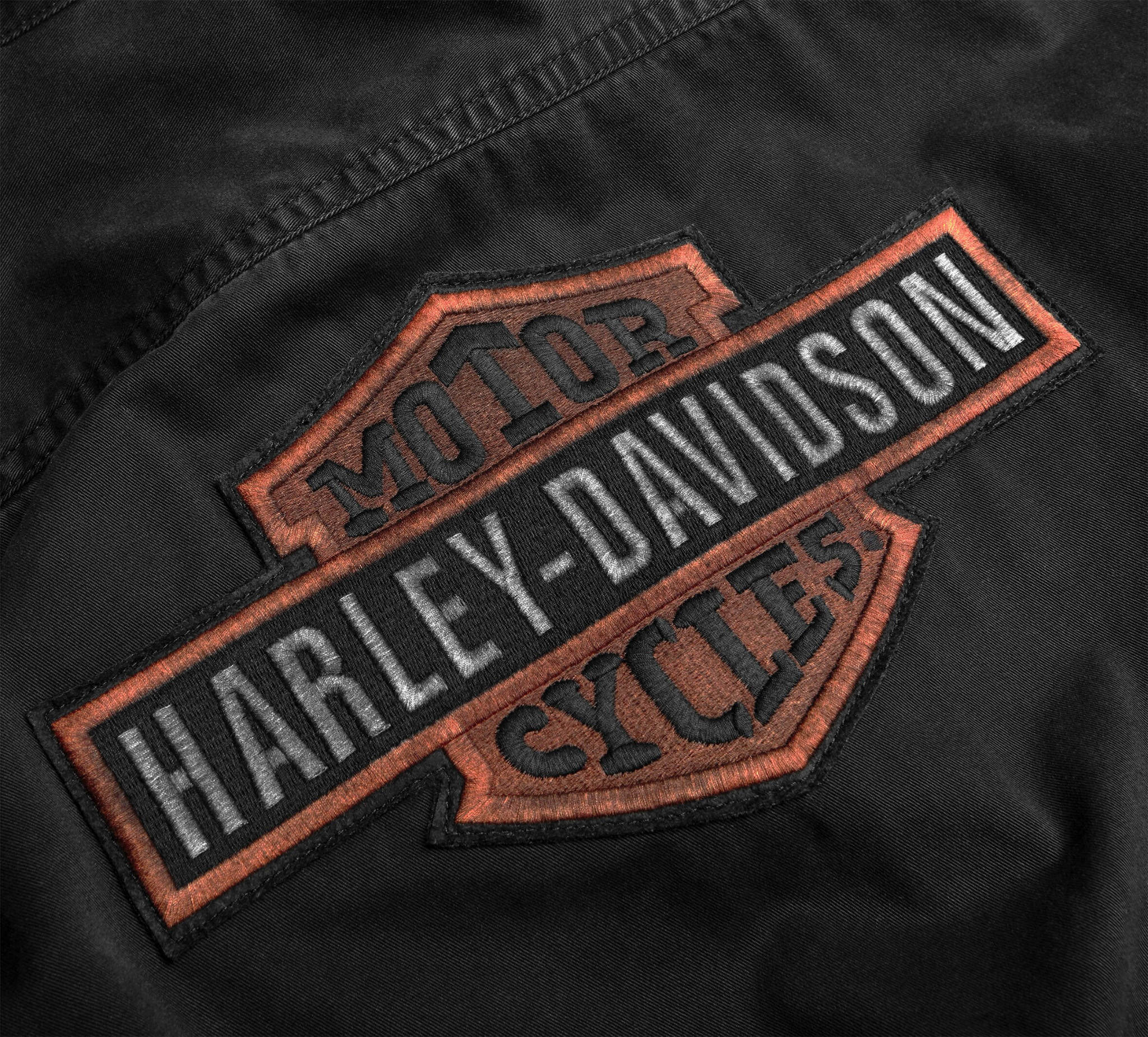 harley iron on patches