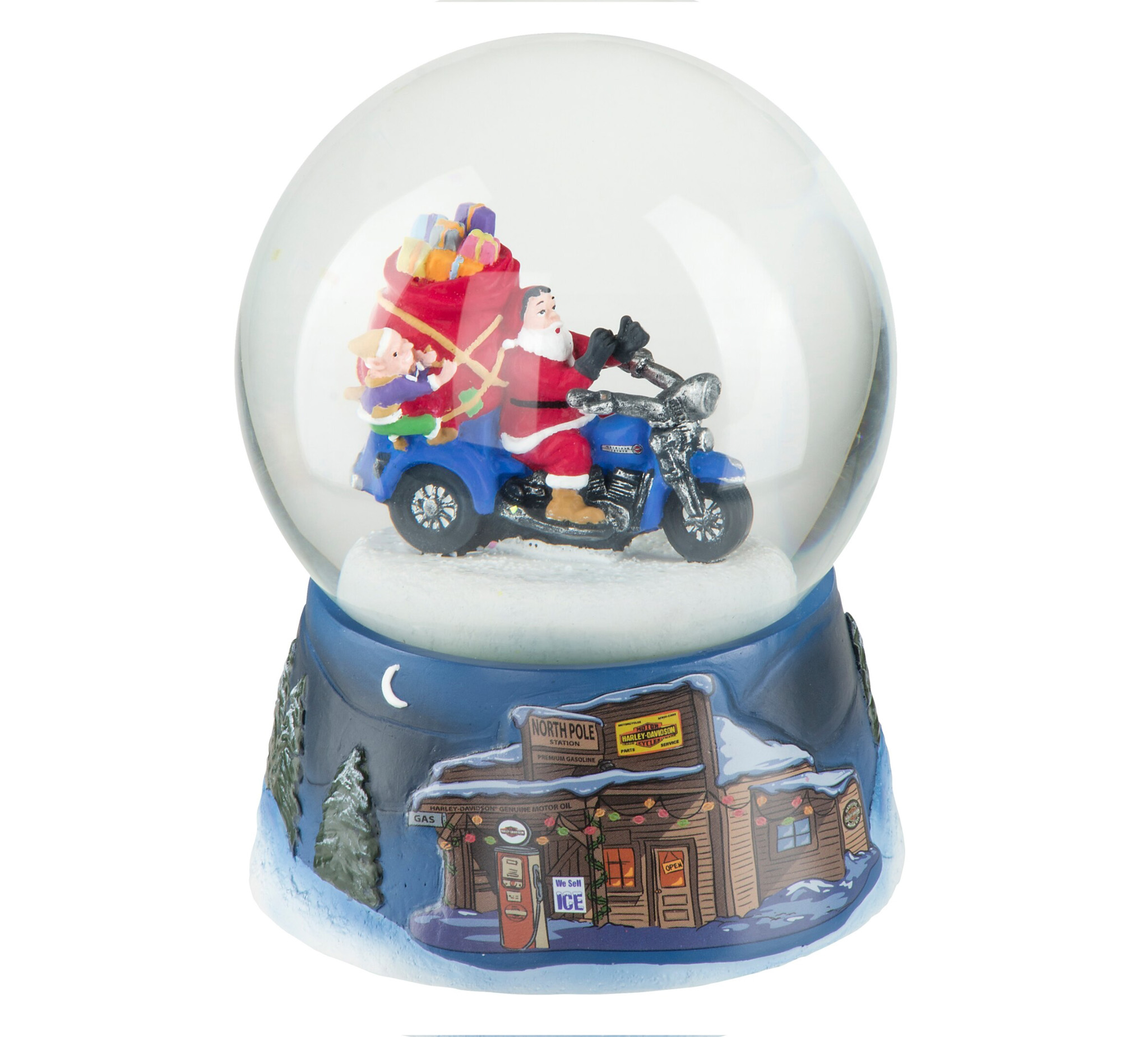 2019 Biker Santa Snowglobe | Harley-Davidson USA