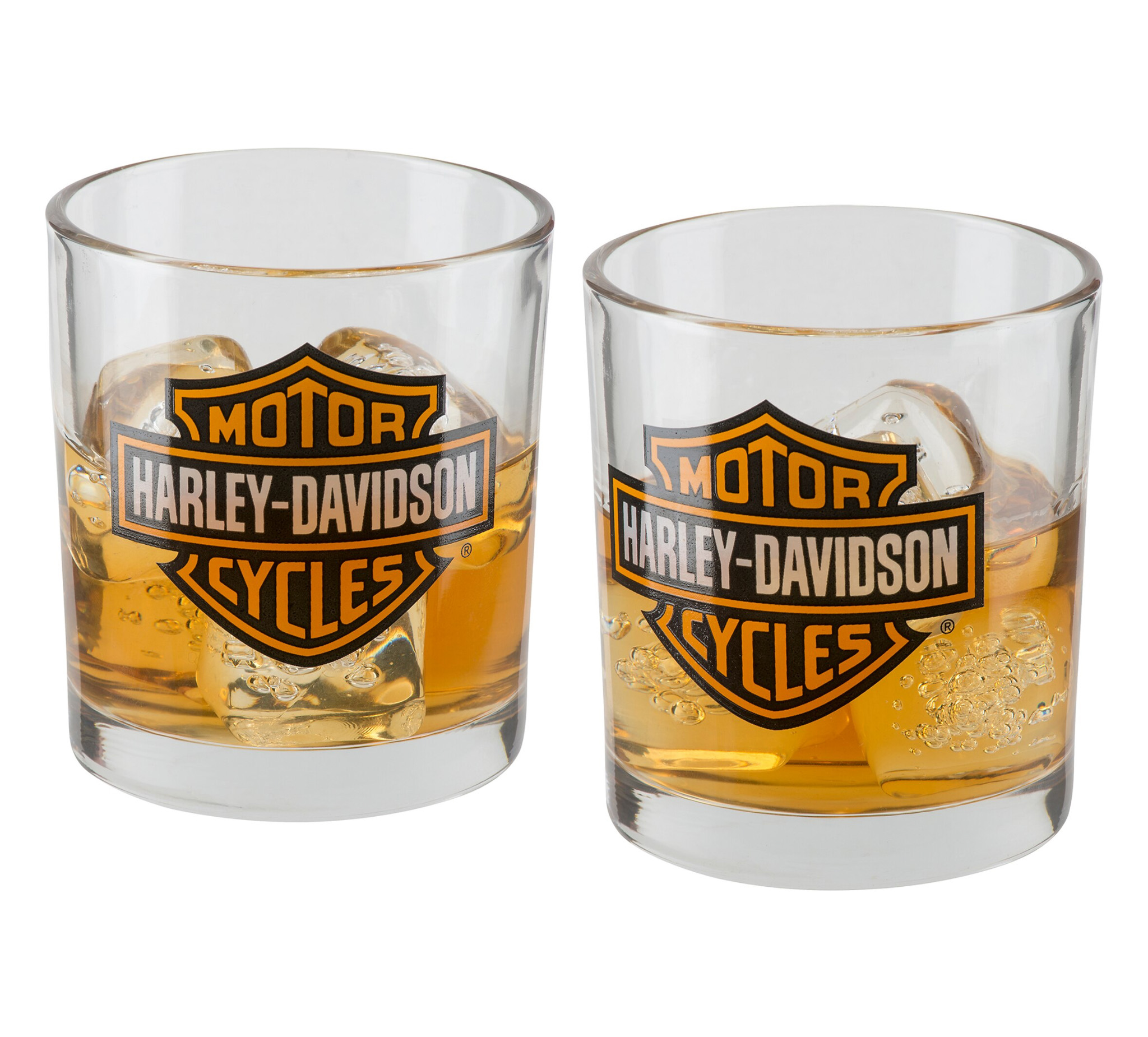 harley davidson wine glasses