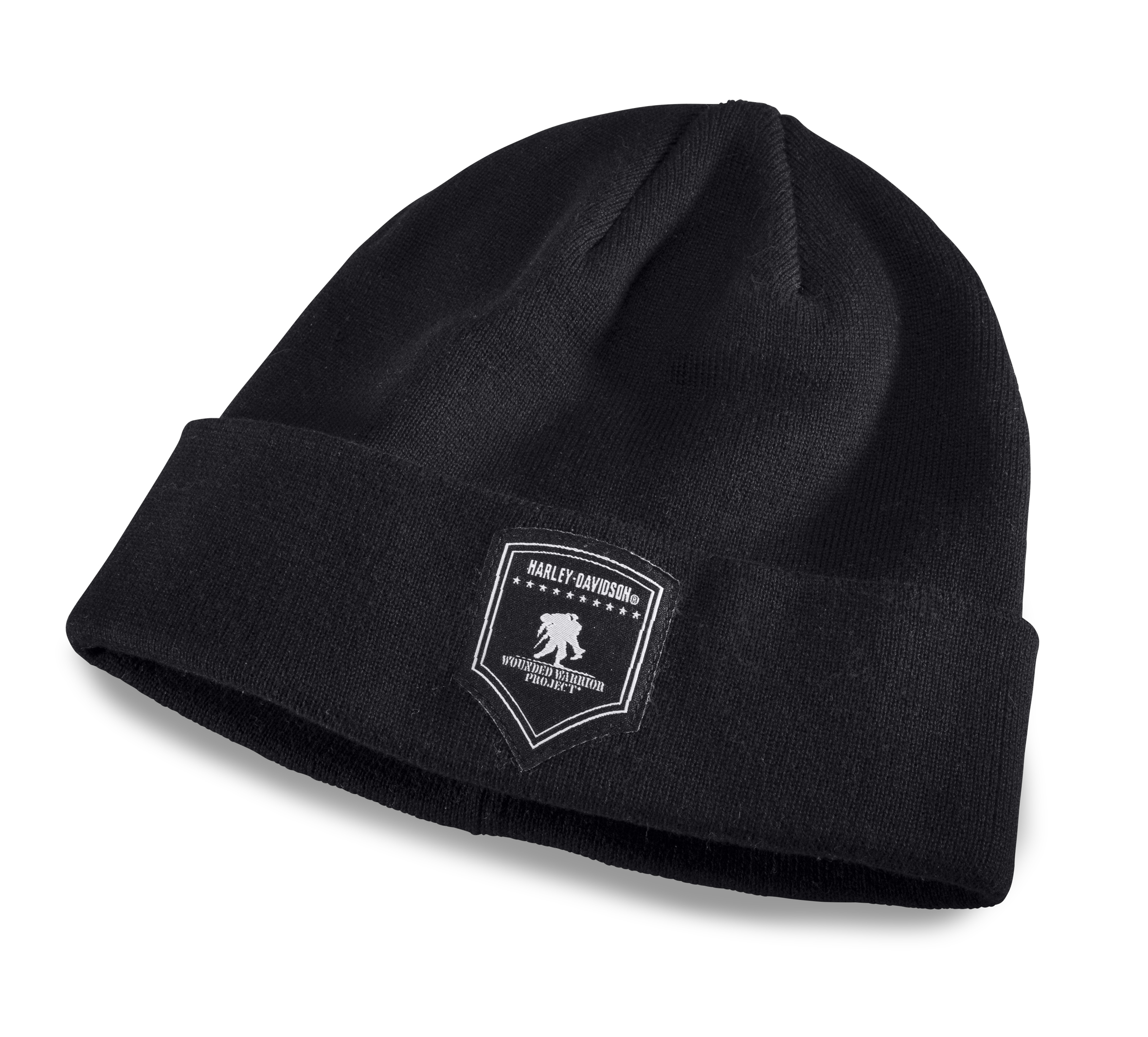 Harley-Davidson Wounded Warrior Project Cuffed Knit Hat | Harley ...
