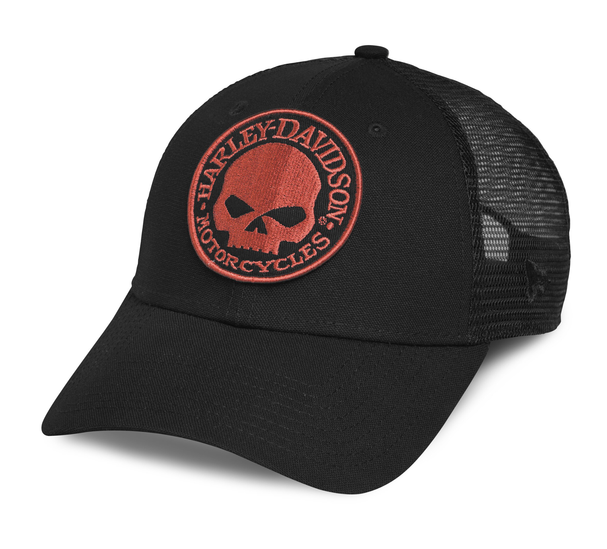 Harley-Davidson Men's Flames Quick Dry Skull Cap | Black | Size: Large