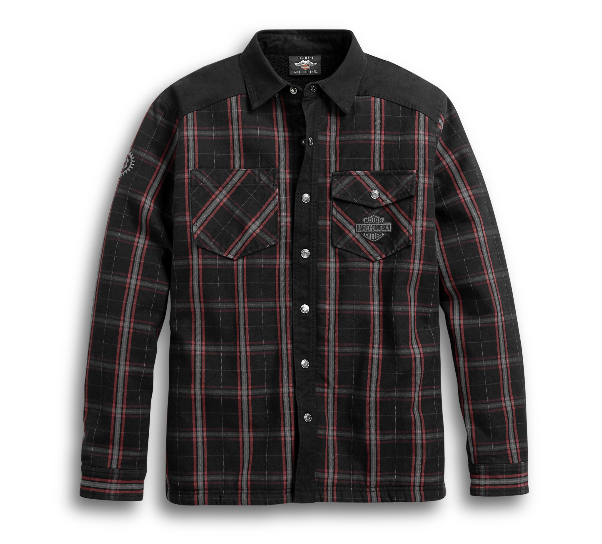 harley davidson insulated flannel