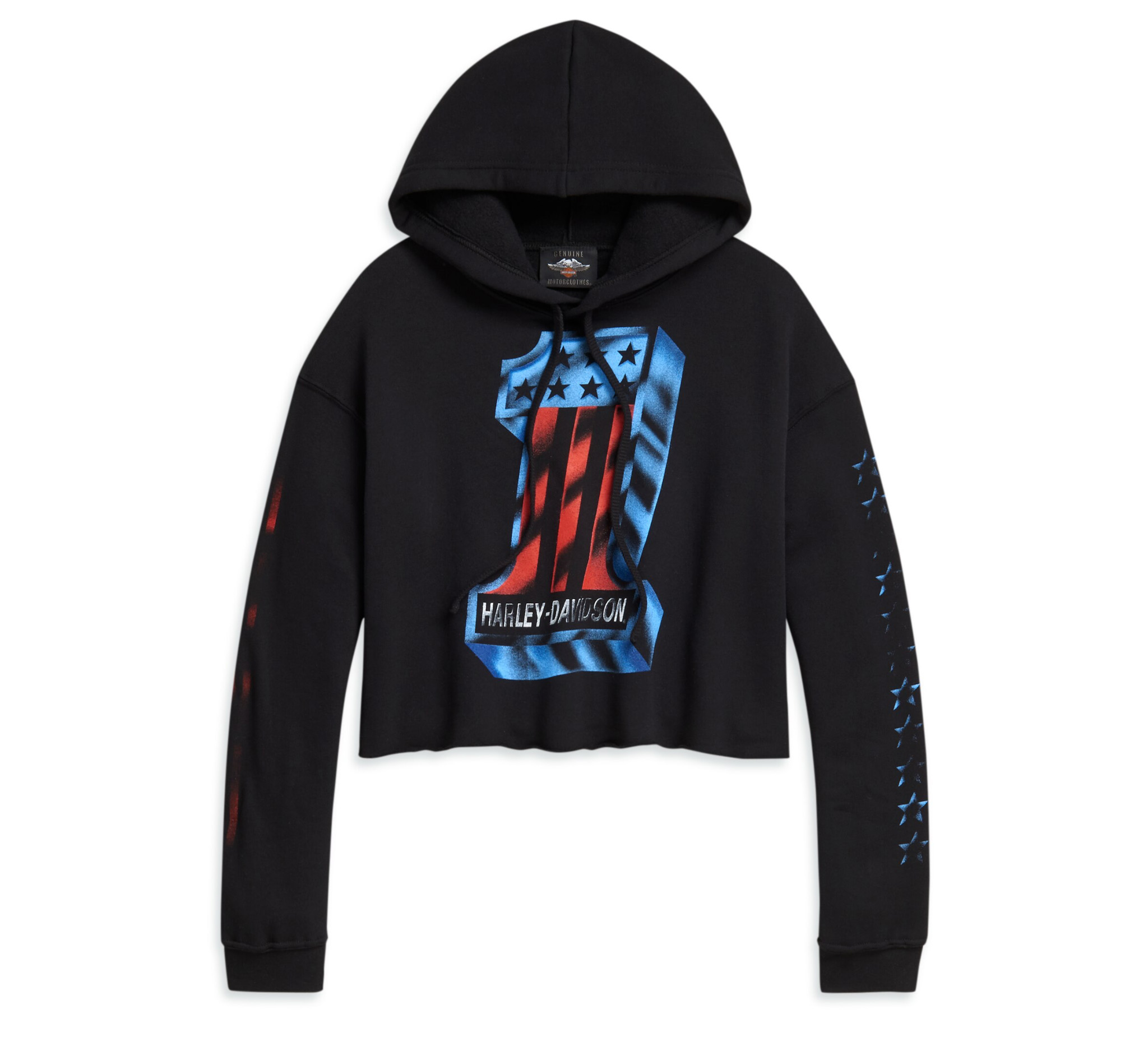 Harley davidson 2024 cropped hoodie