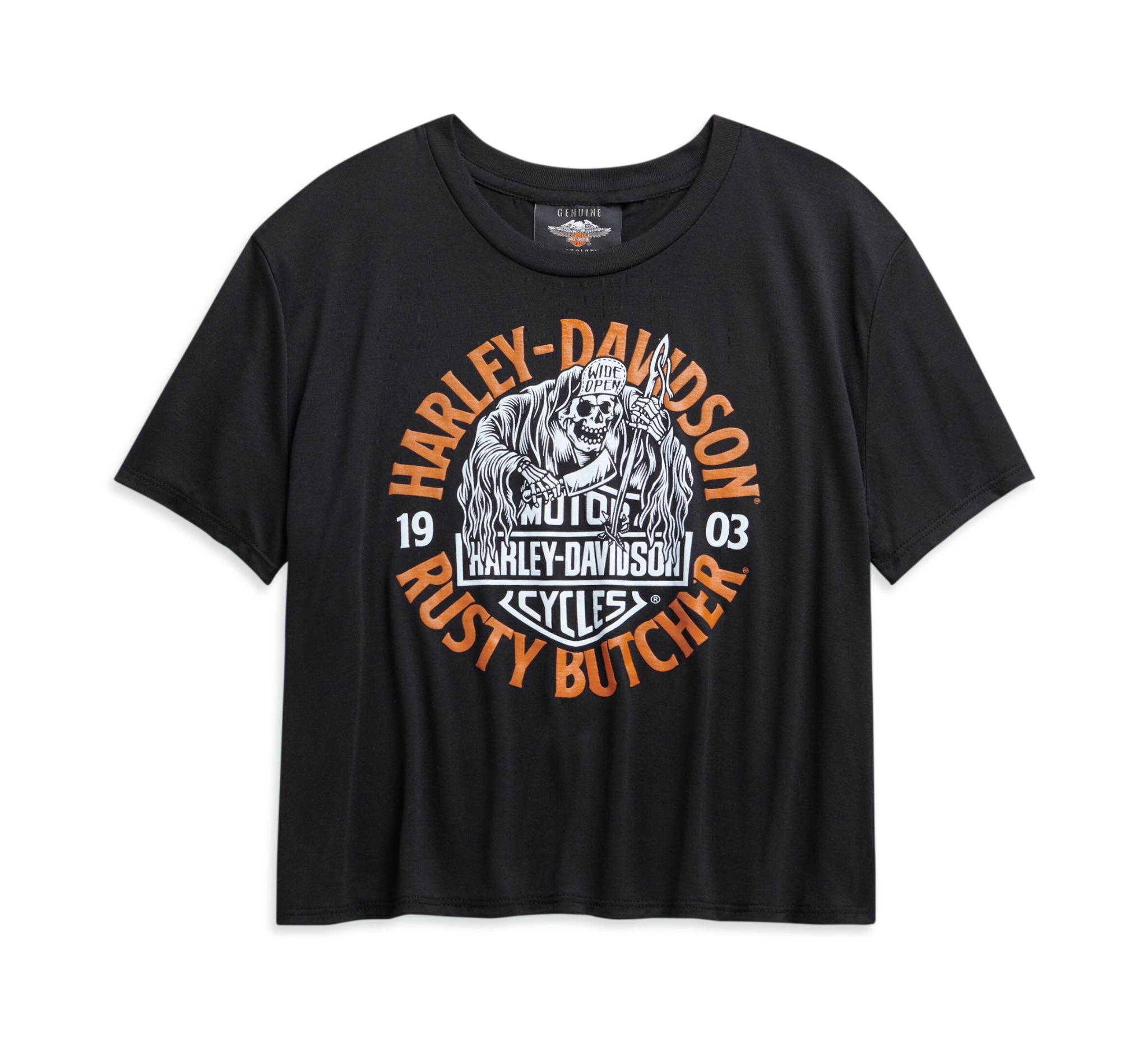 crop top harley davidson