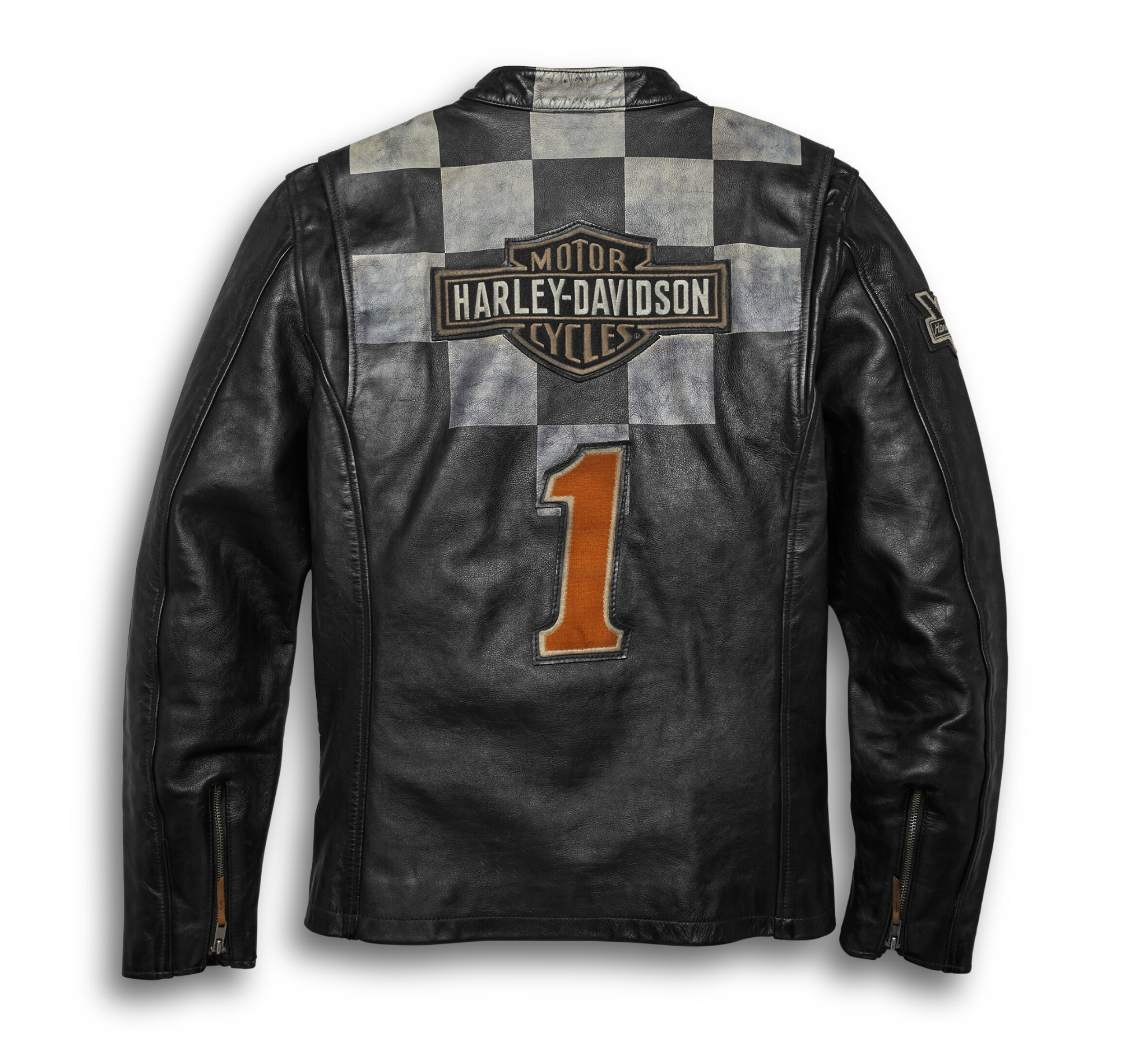 Men's Vintage Race-Inspired Leather Jacket | Harley-Davidson USA