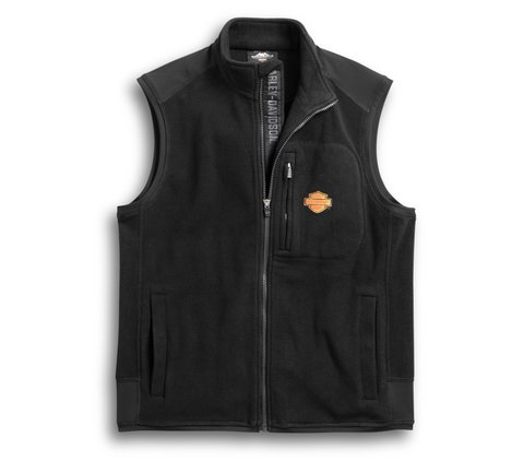 Men's Factory Leather Vest