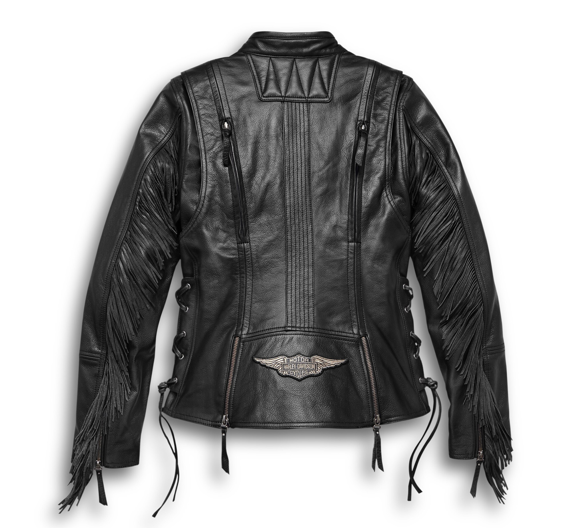 Harley davidson hot sale fringe jacket