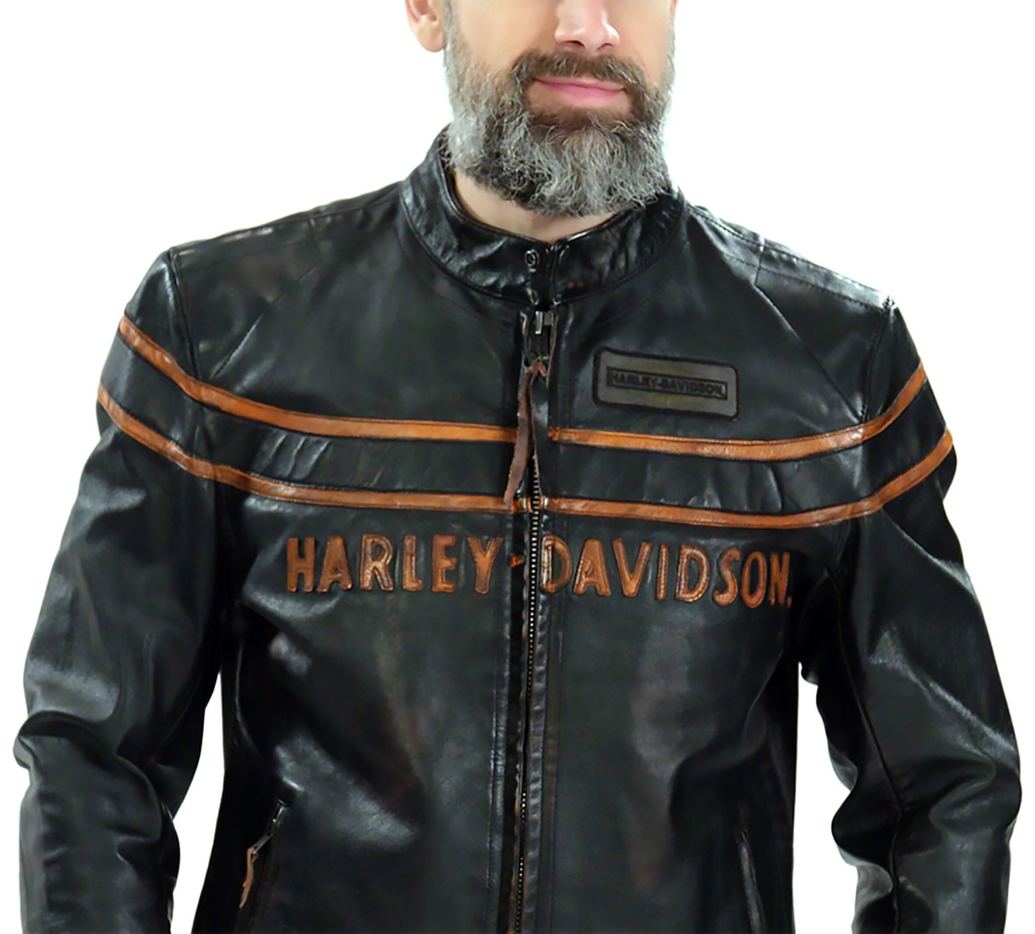 leather harley davidson jacket