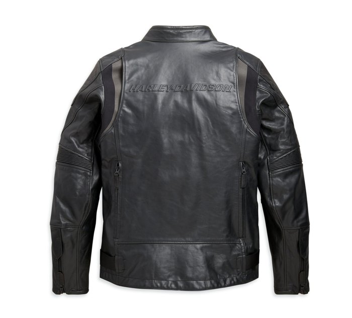 Harley-Davidson FXRG Leather Motorcycle Jacket - Size L - 98509-04VM - 2003