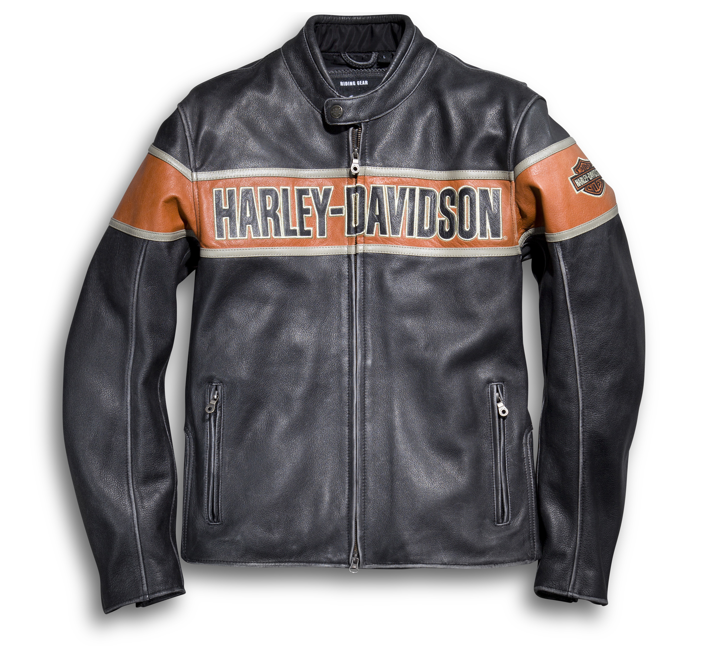 harley davidson leather riding jacket