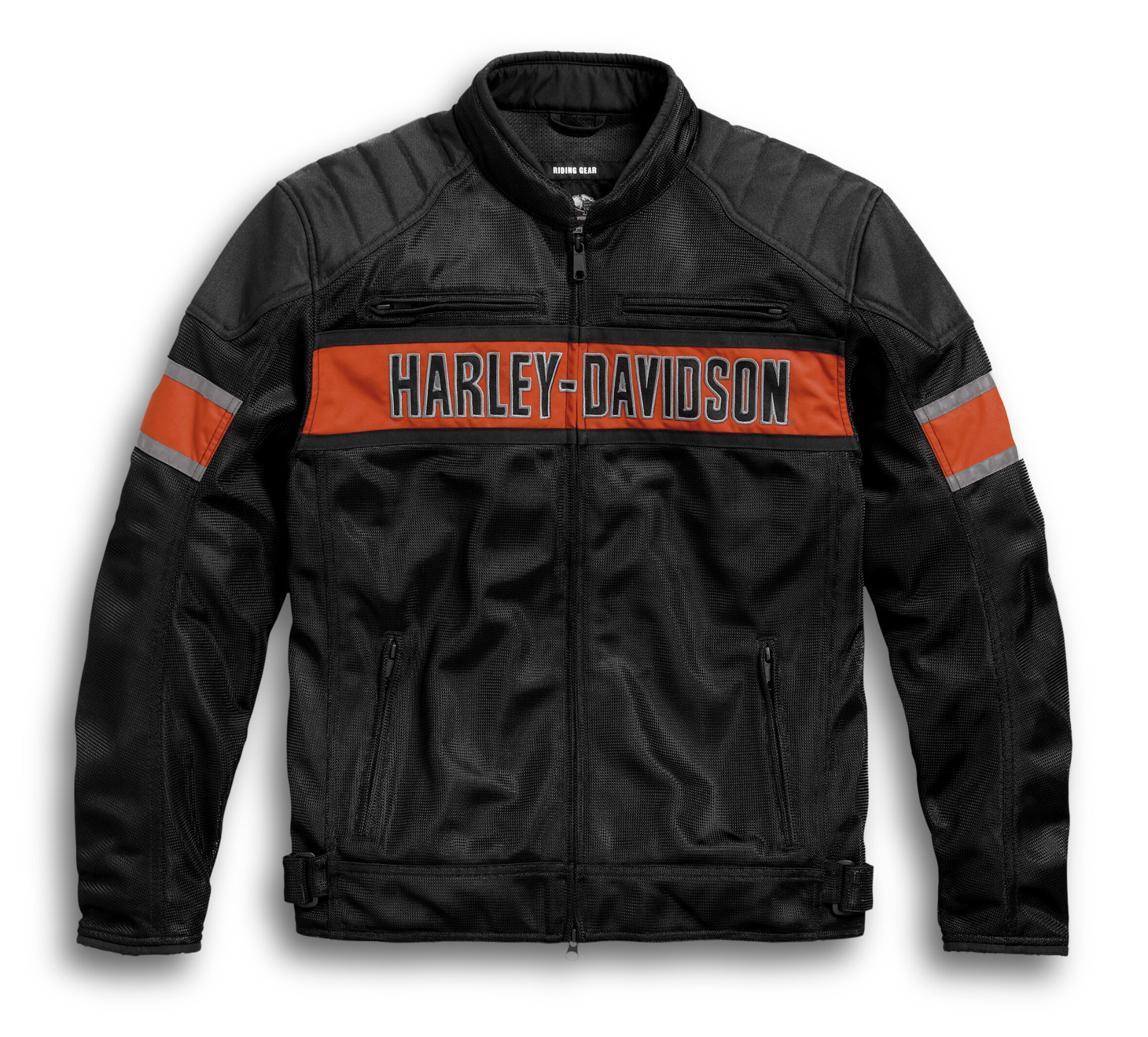 la cheville rompre Tremper harley mesh motorcycle jacket Sort tailler seul