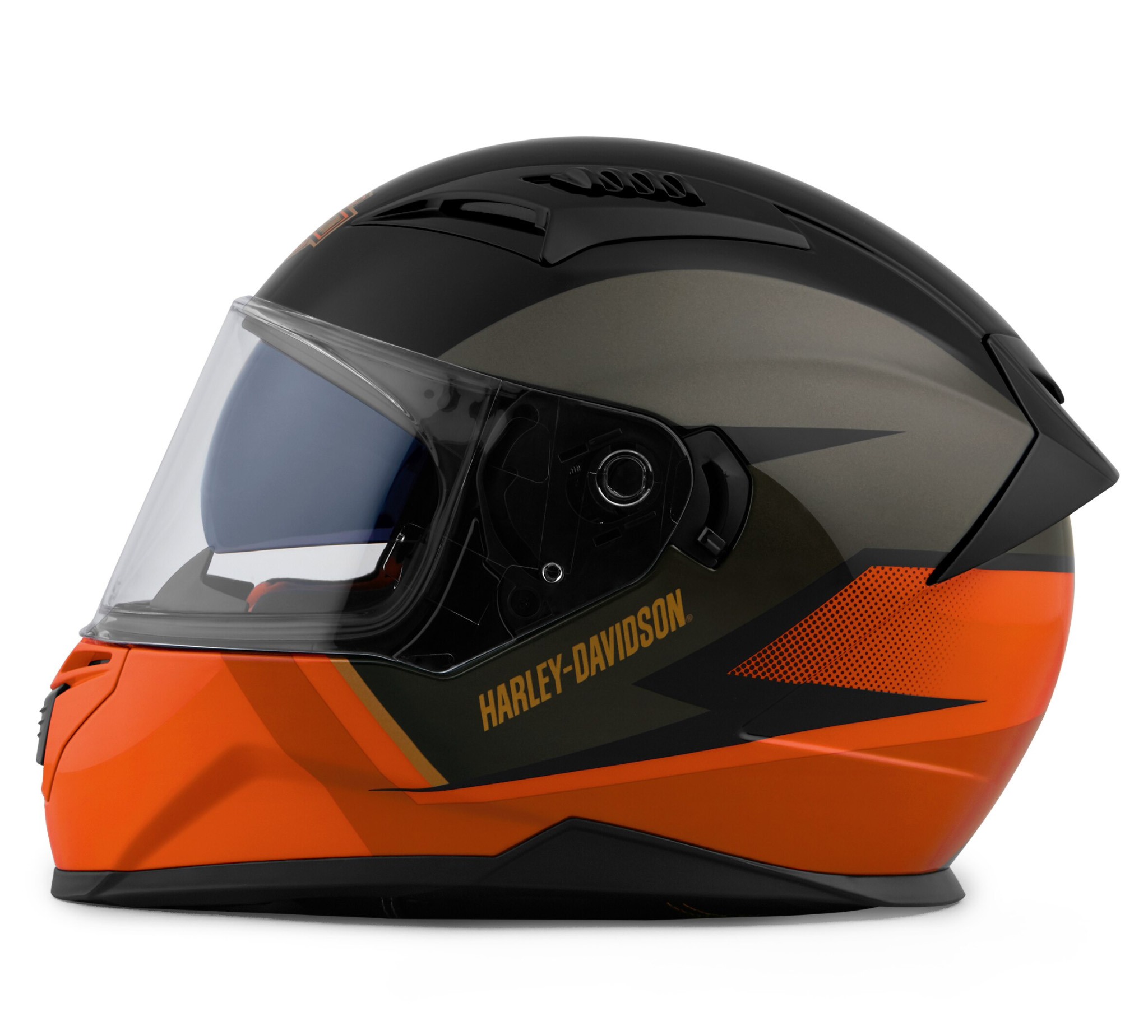 black harley davidson helmet