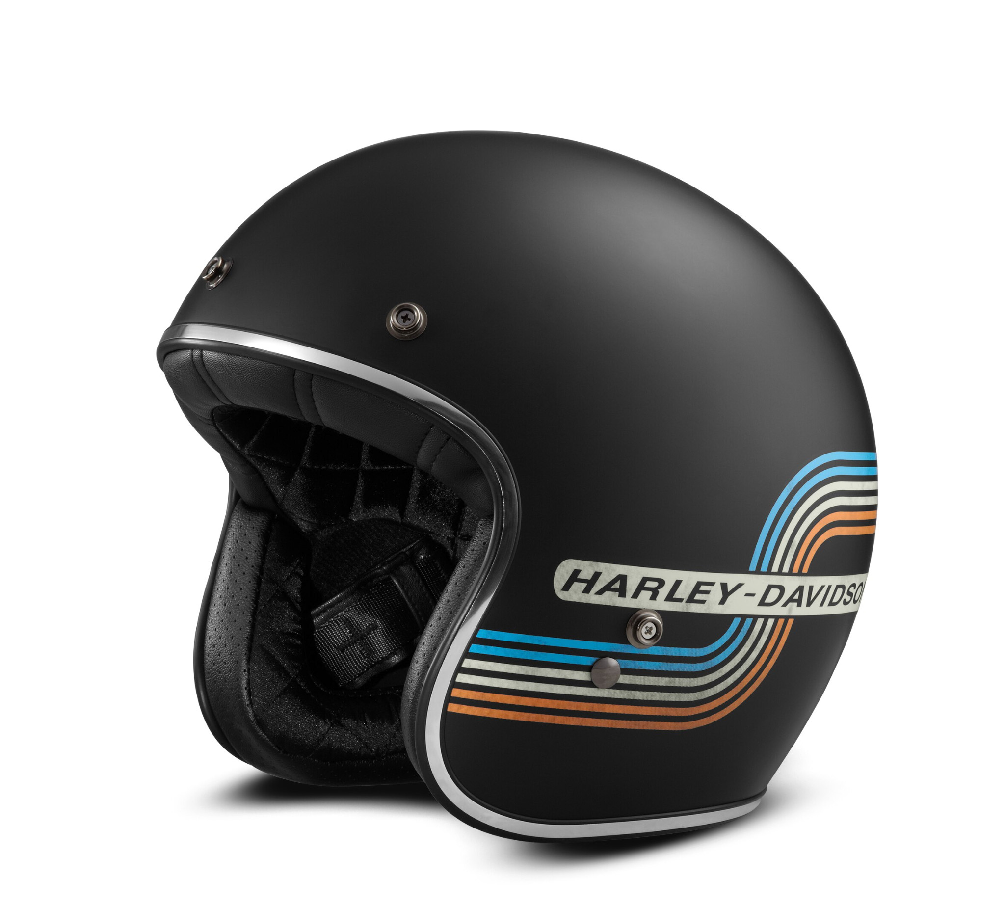 harley retro helmet