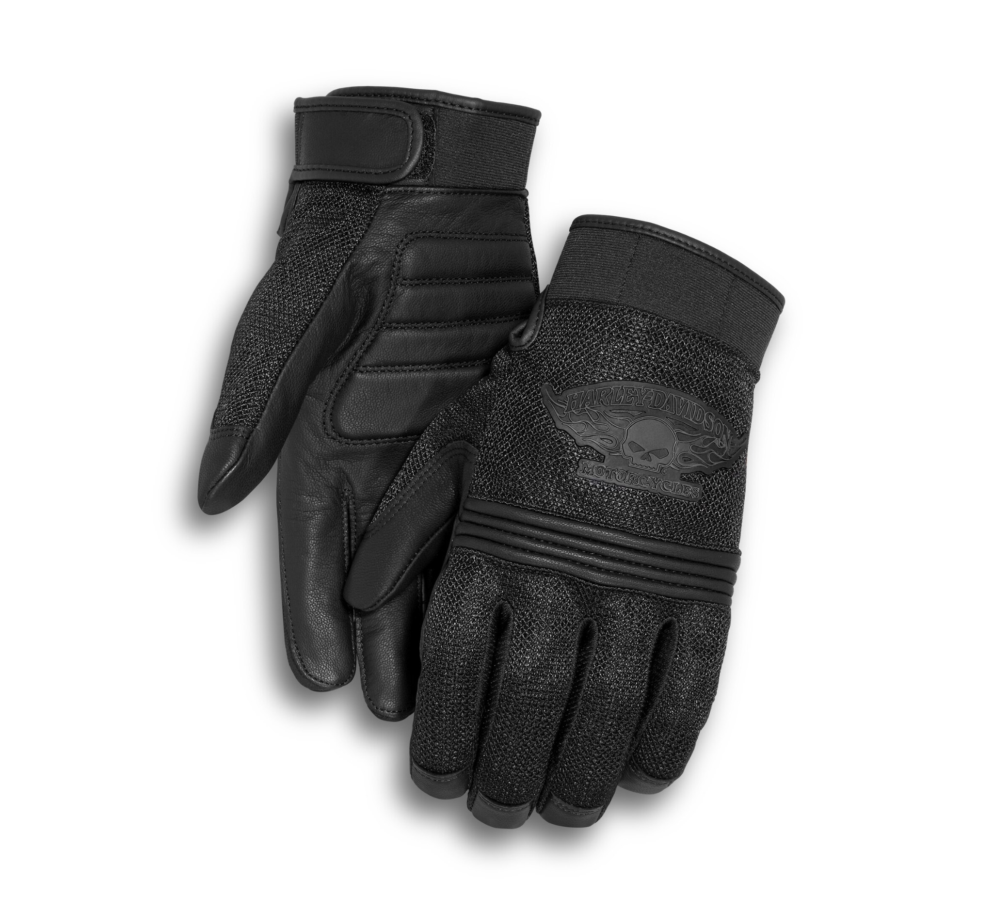 Men's Winged Willie G Skull Gloves | Harley-Davidson USA
