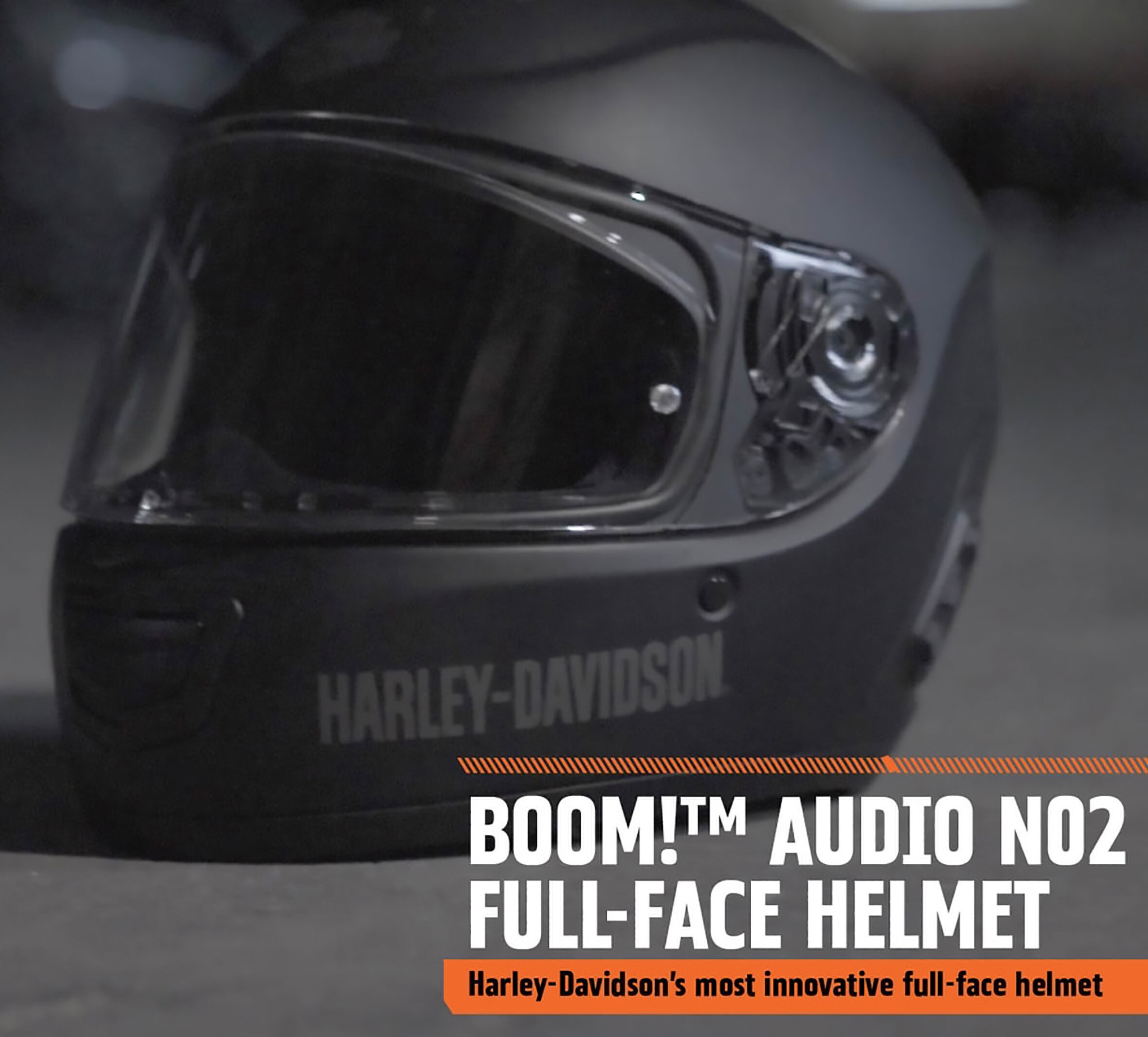 harley davidson matte black full face helmet