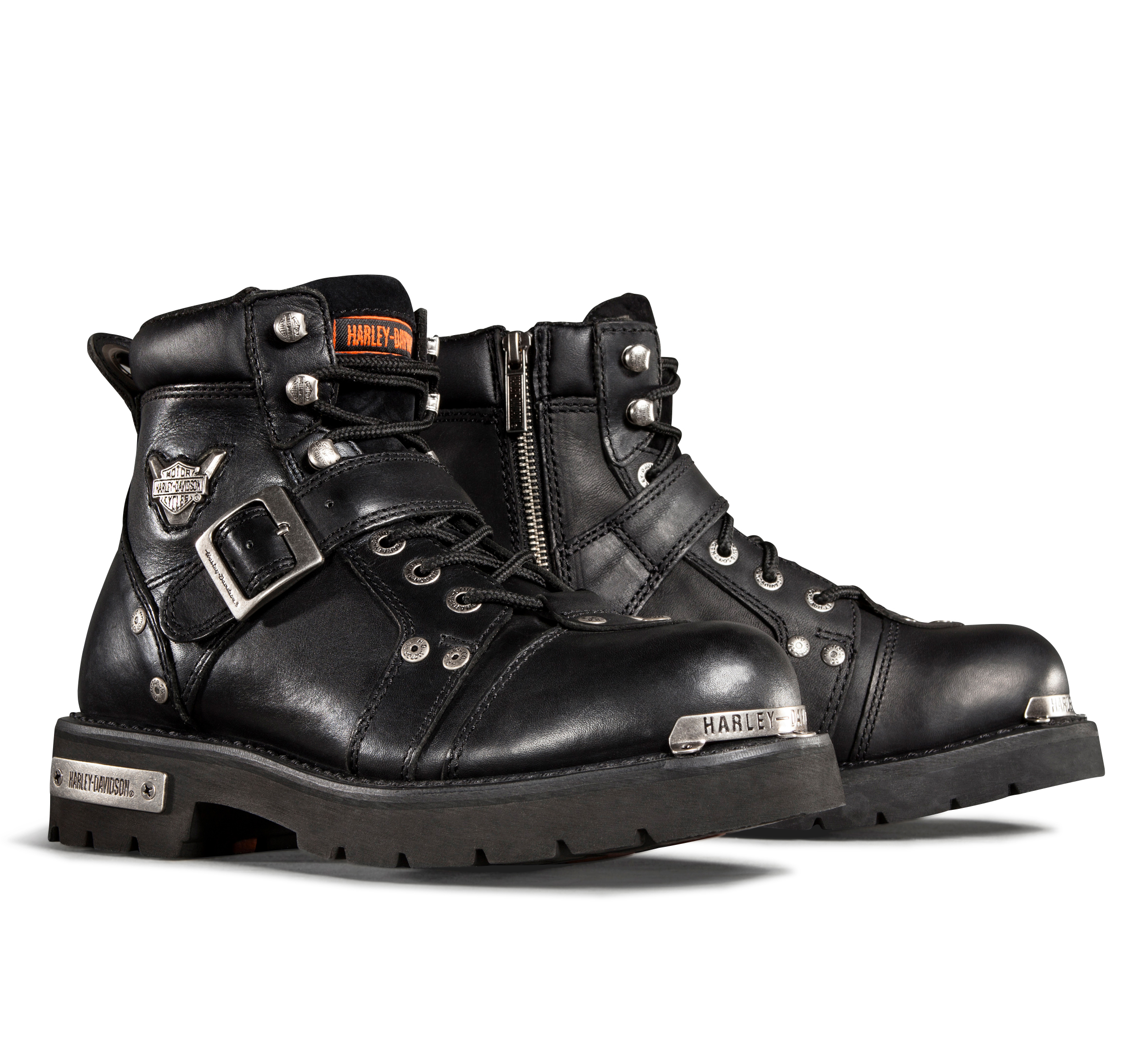 harley davidson steel toe boots with zipper