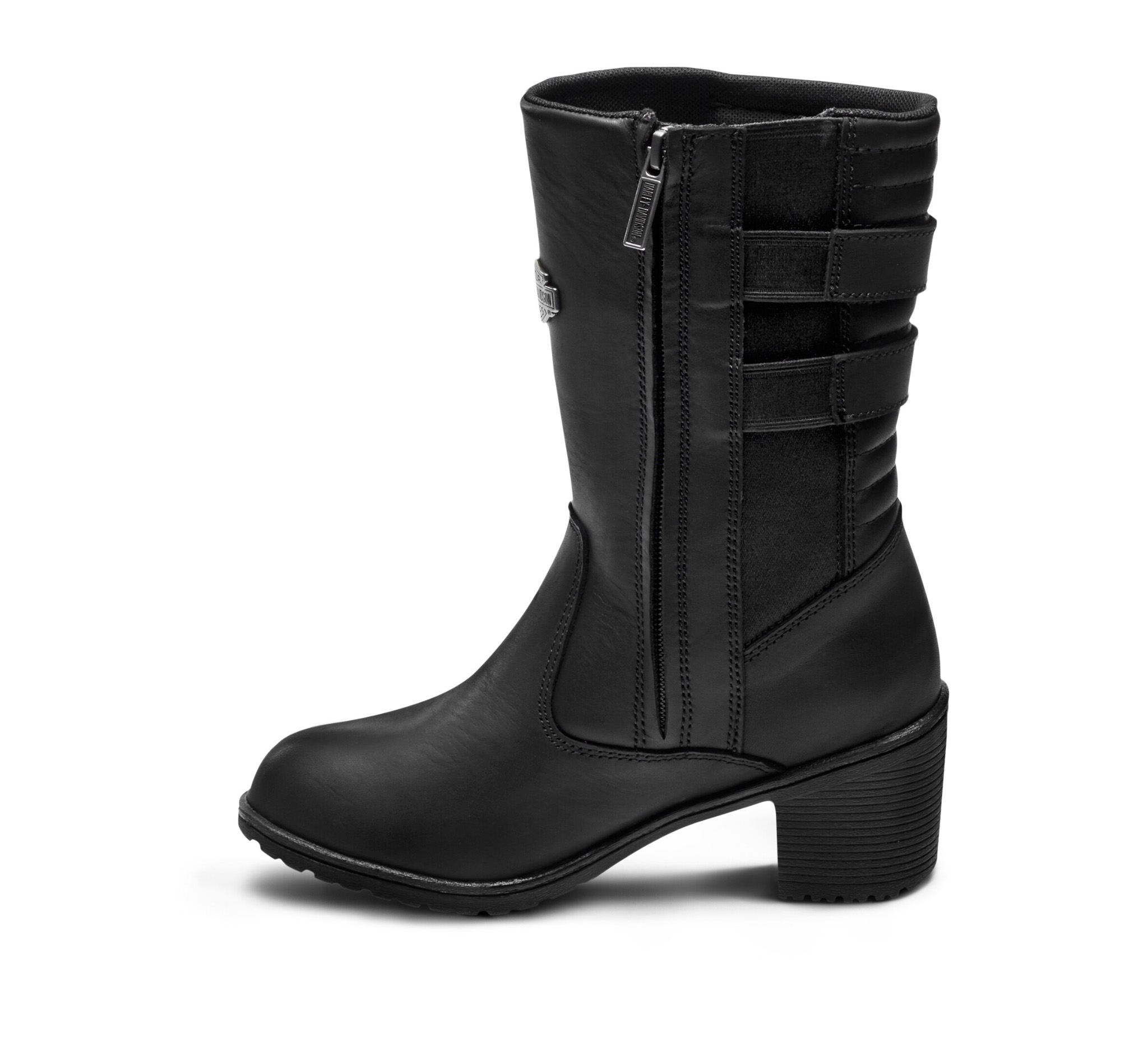 womens black harley boots