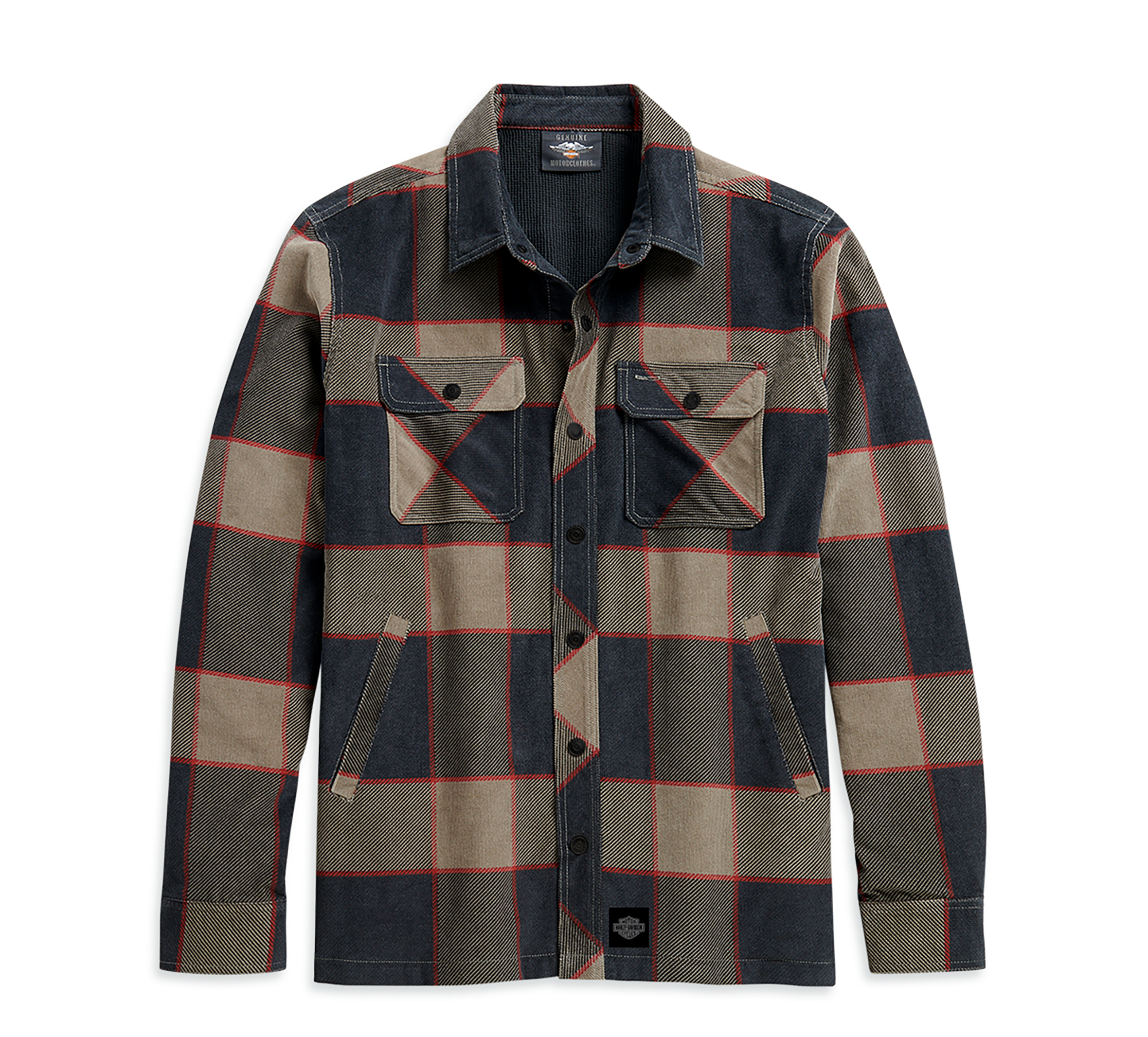 Men's Lined Printed Corduroy Shirt Jacket | Harley-Davidson USA