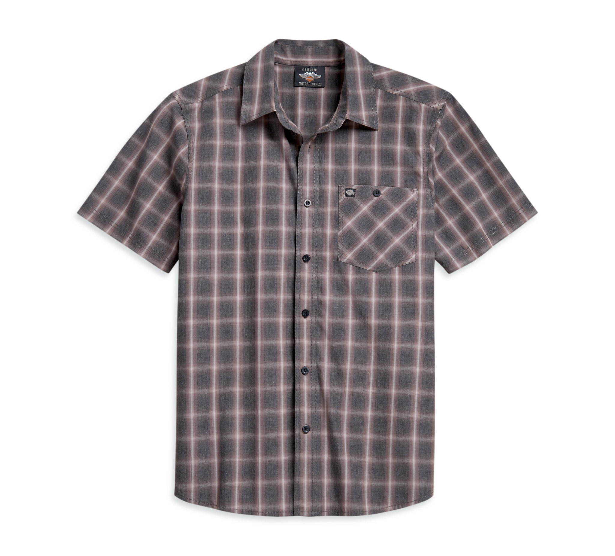 Men's Short Sleeve Plaid Shirt - 96158-21VM | Harley-Davidson USA
