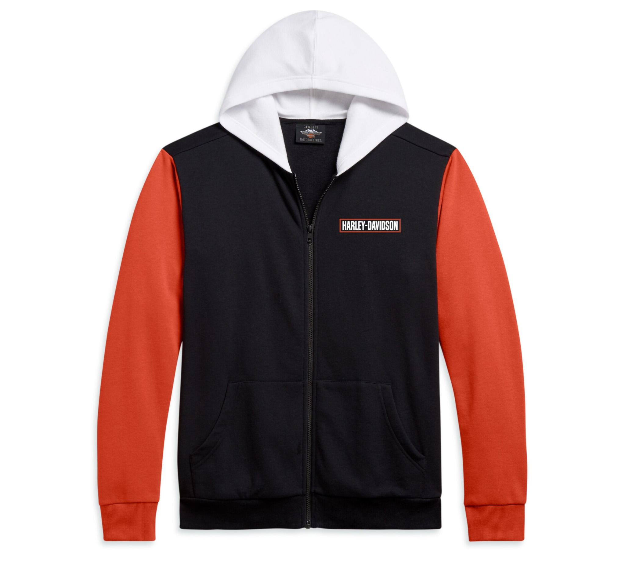 harley davidson full zip hoodie