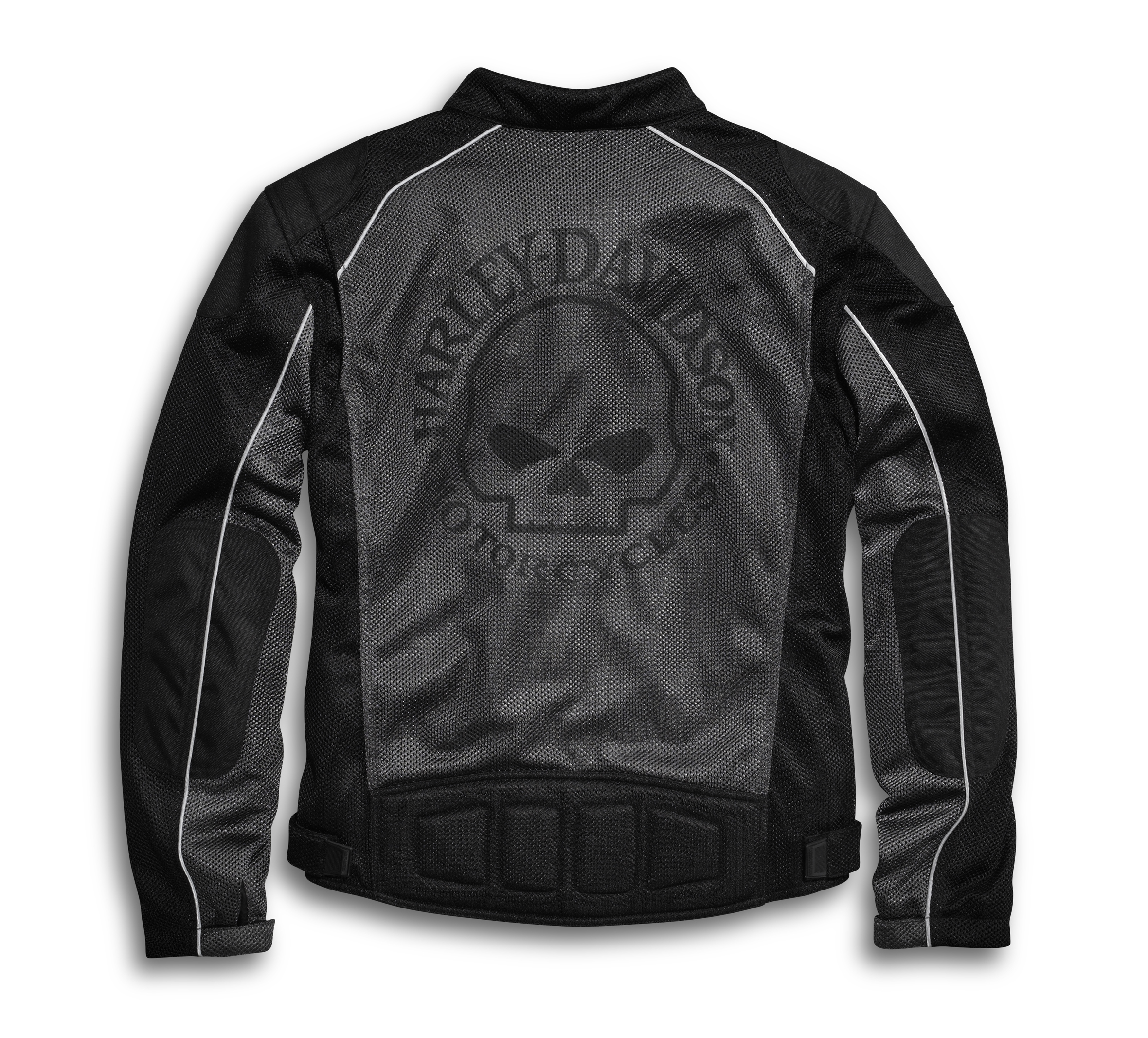 Men's skull shop mesh riding jacket