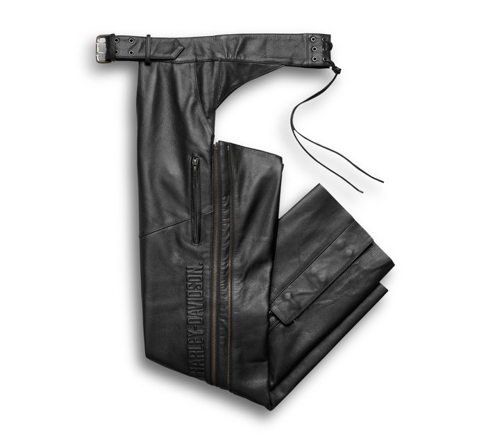 Men's Deluxe Leather Chaps - Tall 1